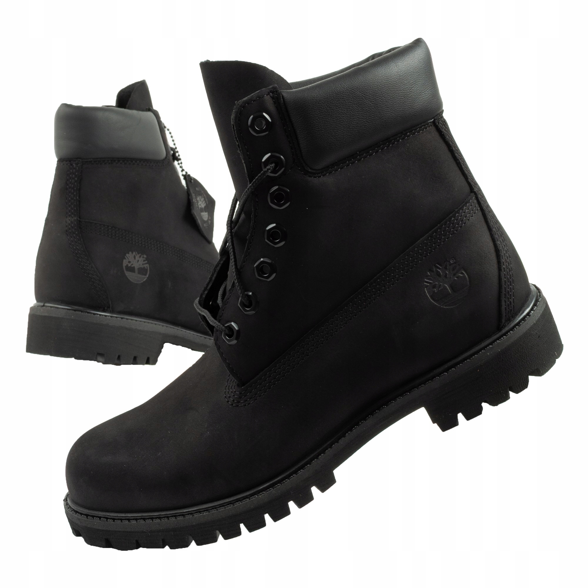 Pánské kotníkové boty Timberland Premium 6 In vel. 43 z nepromokavé kůže