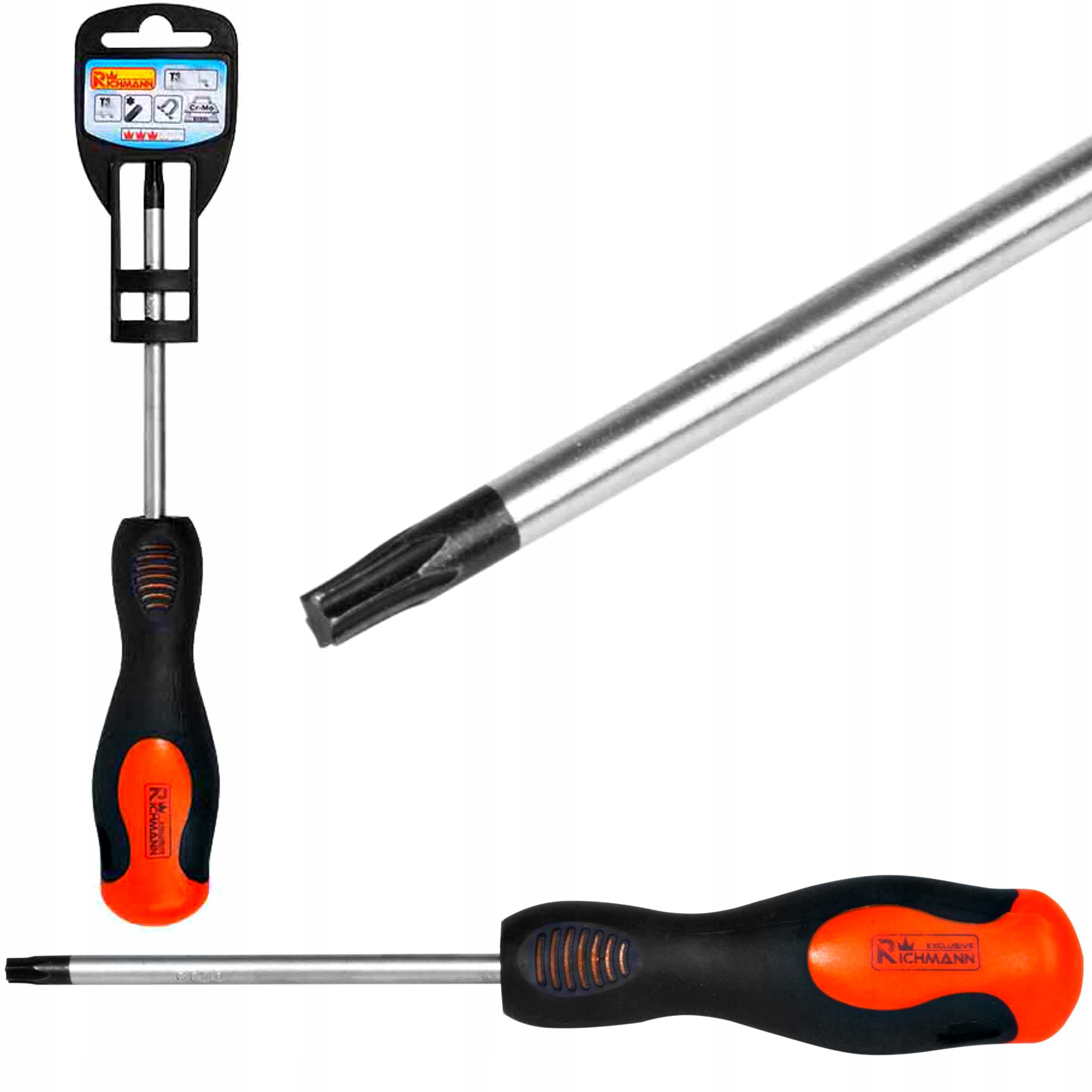 

Richmann Wkrętak Torx śrubokręt T27x100 MM Cr-mo