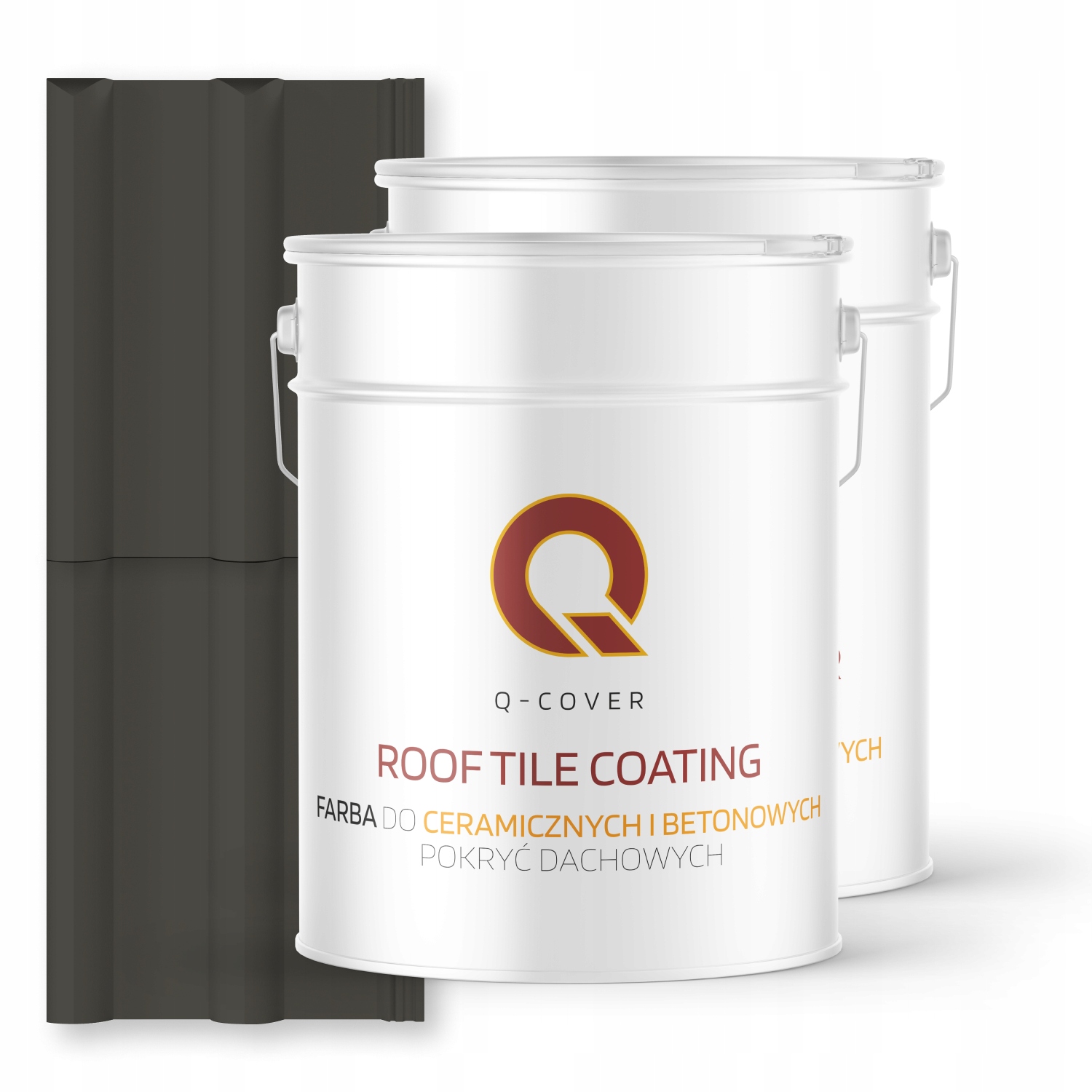 Farba Na Keramické Strechy Podložka Šedá Tmavá Ral 7022 74 m2 Lesk