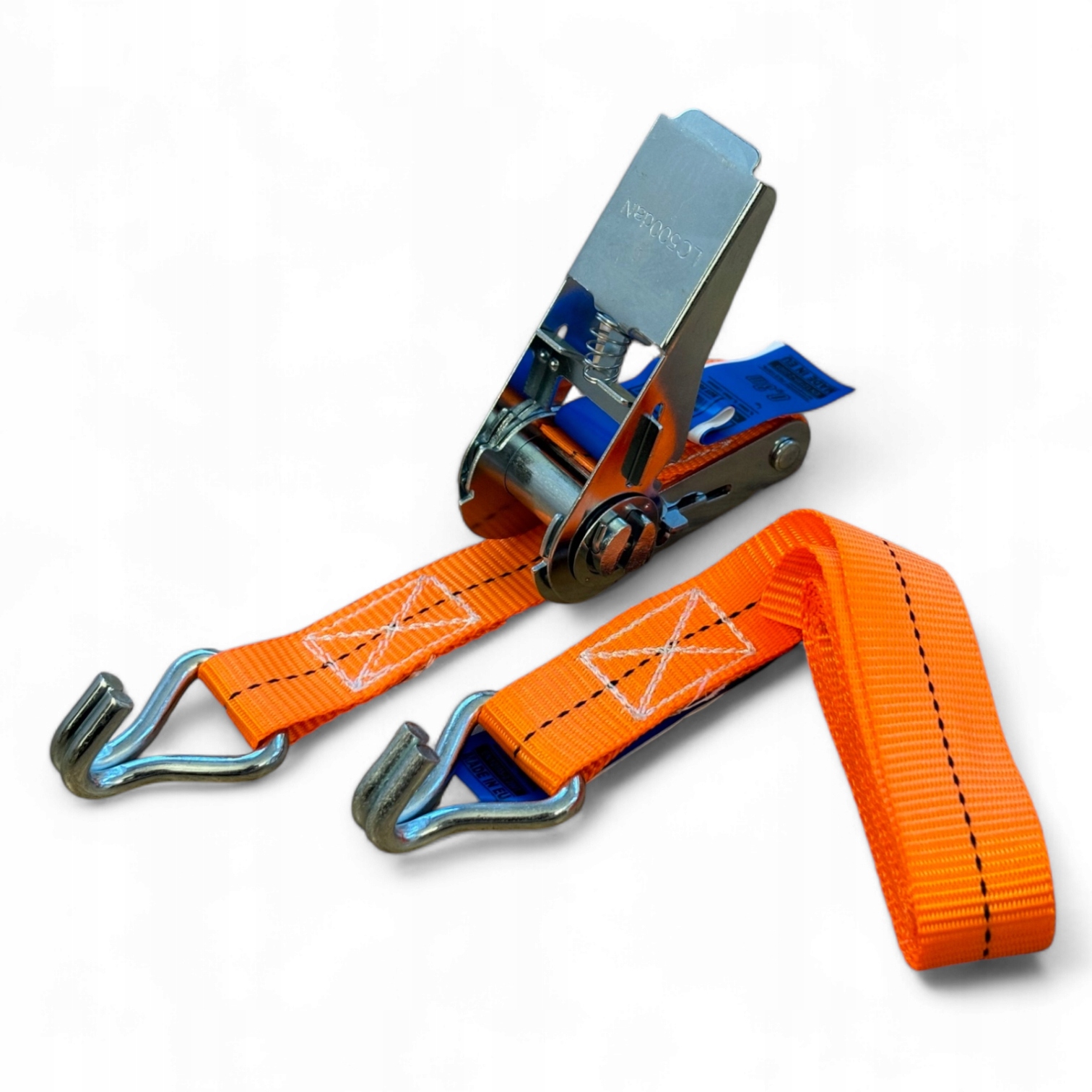 Pas Transportowy 2M 25MM 1T pasy transportowe mocujące Komplet Z Napinaczem