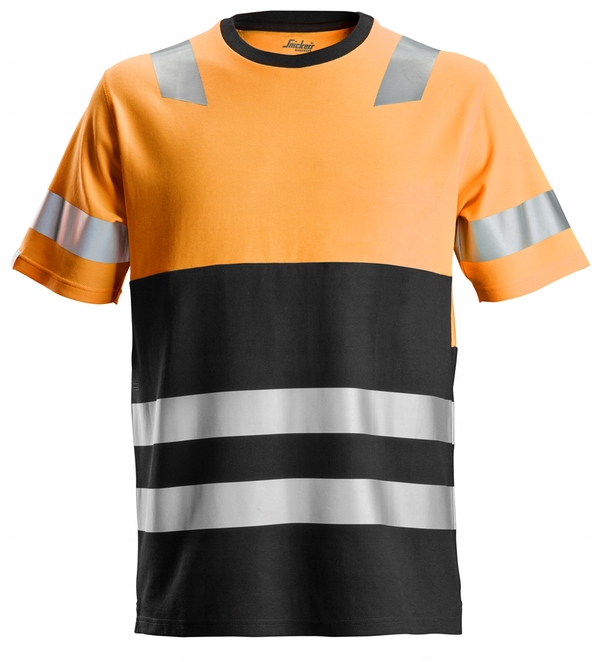 Світловідбиваюча футболка Snickers Orange / Black 2534