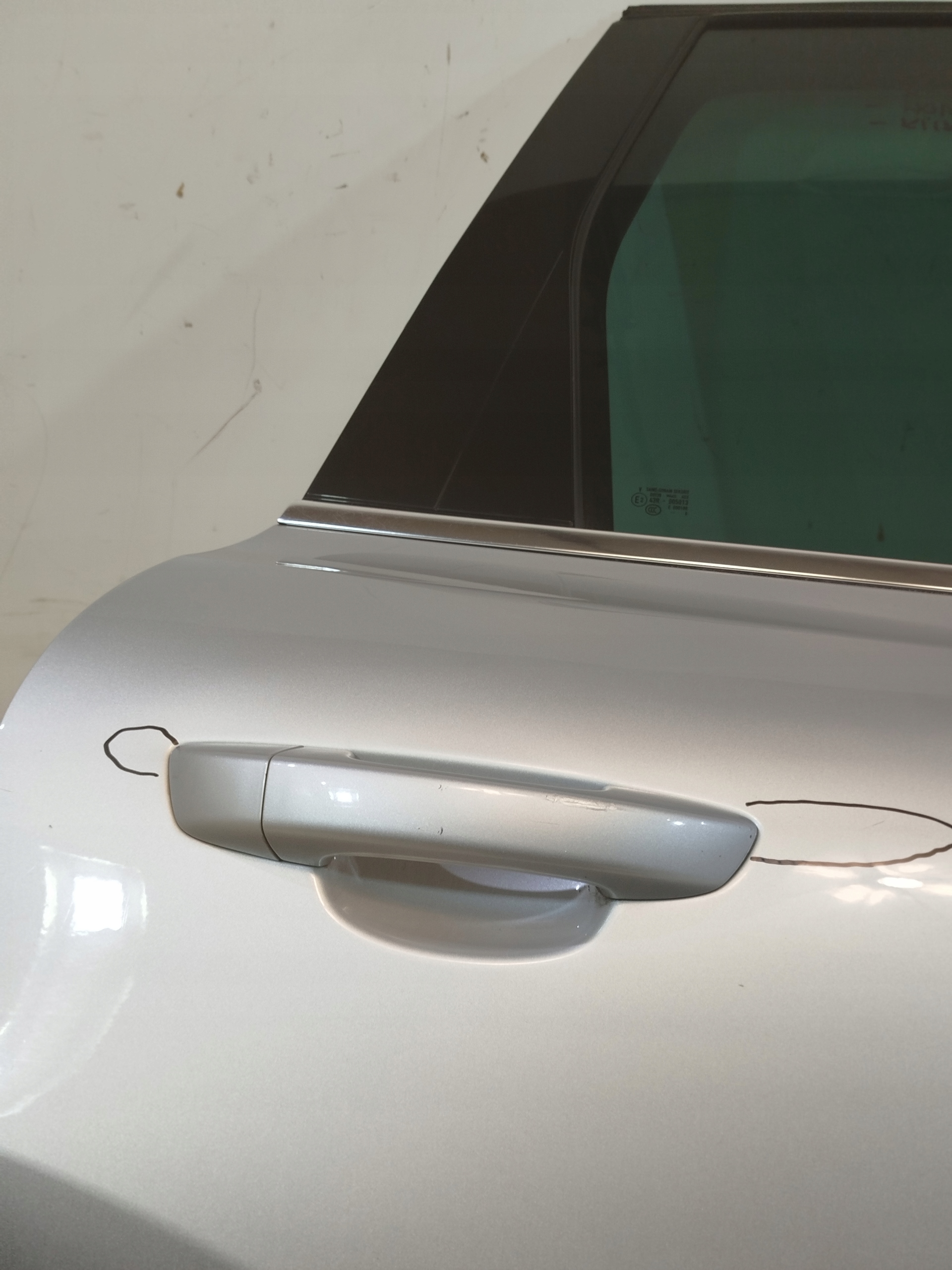 VW Touareg 7P Tür Hinten Rechts SUV Door 7P8881671 Porta Porte - Thumbnail 6