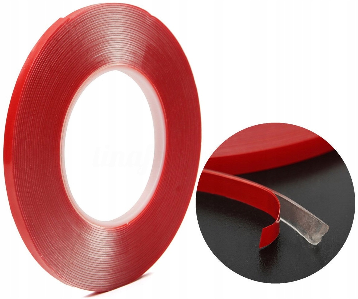 12mm/16,5m TAŚMA DWUSTRONNA ŻELOWA MOCNA GR. 2mm