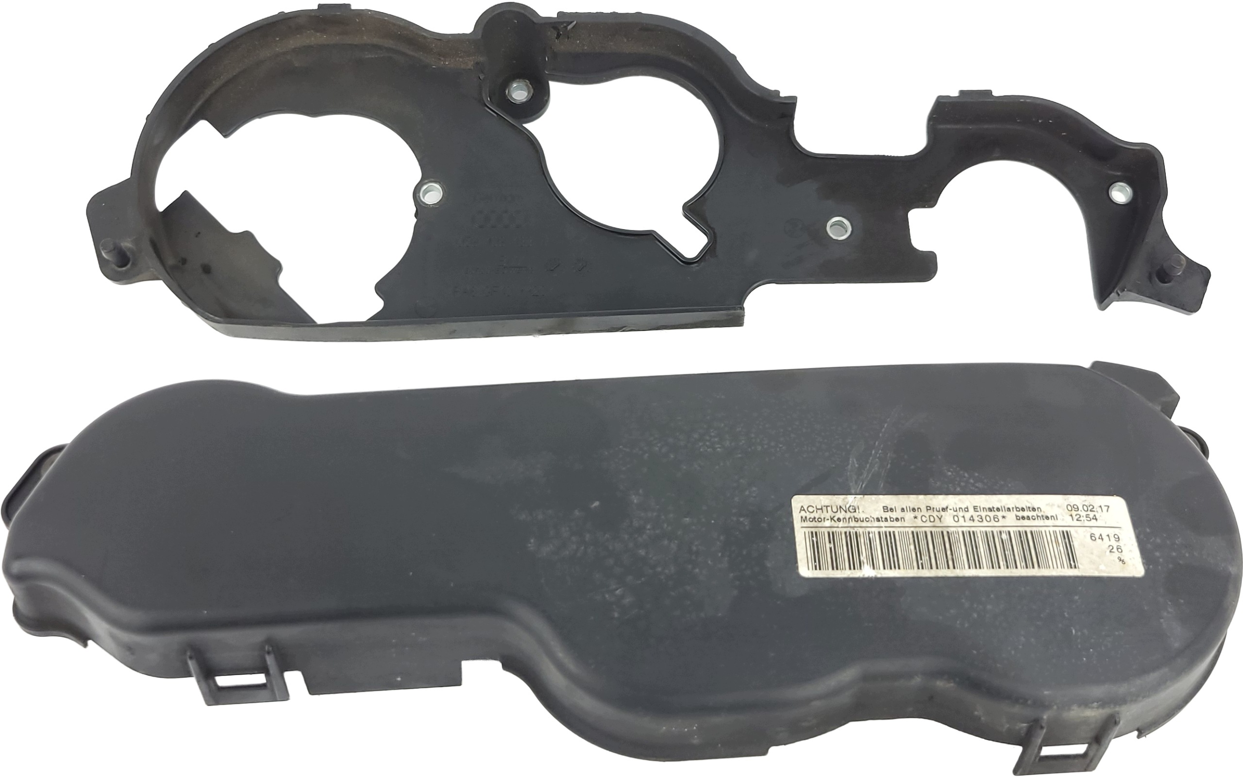 AUDI A6 C6 LIFT 3.0 TDI Gehäuse Blende Abdeckung RORZADU CDY 059109123AD 059109133T