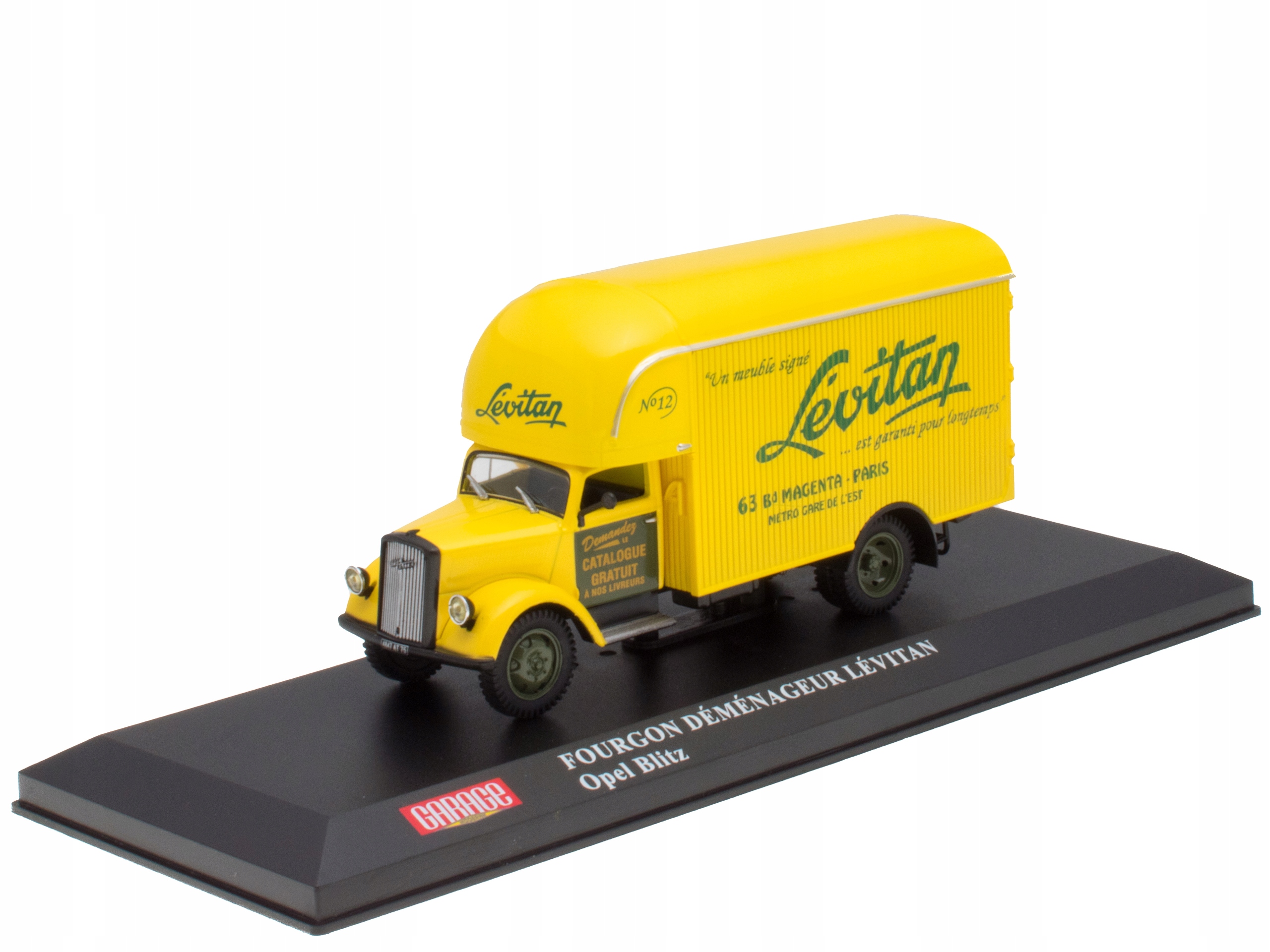 Opel Blitz Garage Moderne 1:43 Hachette G30