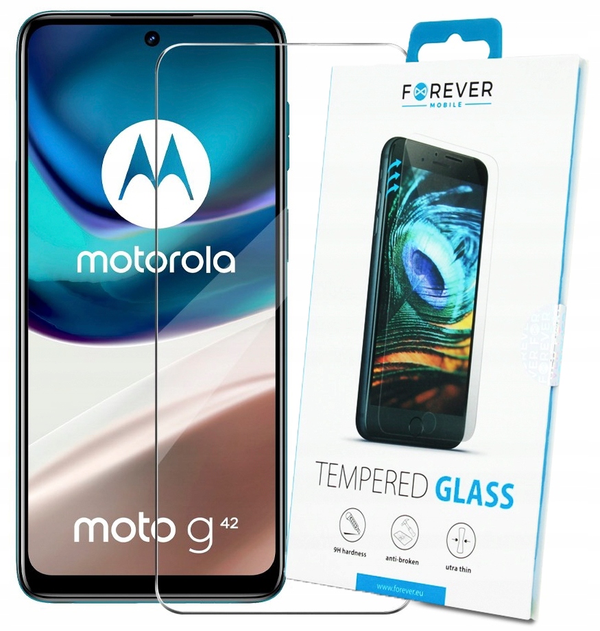 

Szkło 9h dedykowane hartowane do Motorola Moto G42
