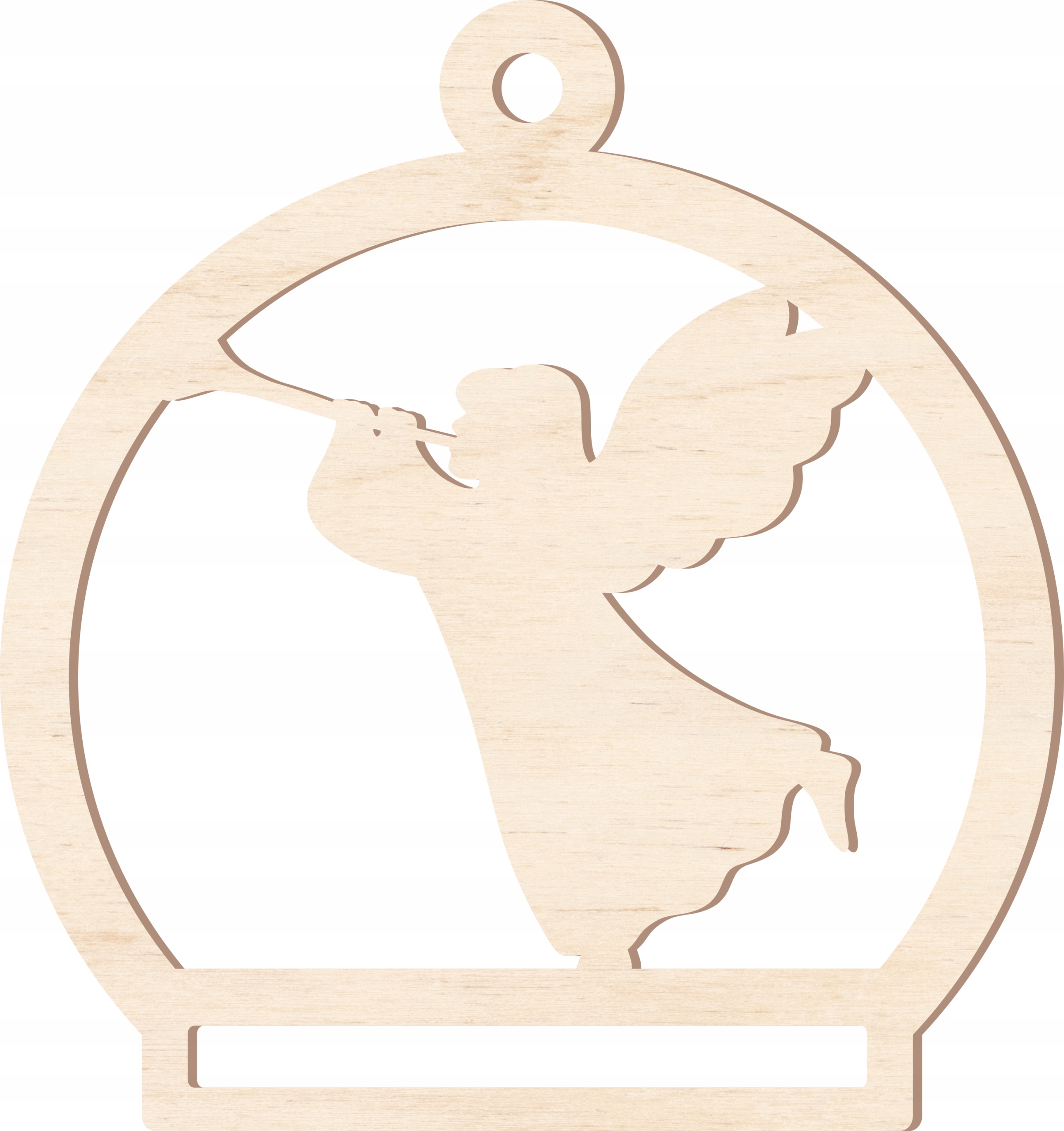 DREWNIANE BOMBKI CHOINKOWE ŚWIĄTECZNE ZAWIESZKI NA CHOINKĘ BAZA MAKRAMA x 5 Rodzaj Inny rodzaj