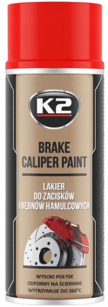 

K2 Lakier Do Zacisków czerwony 400ml L346CE +260C