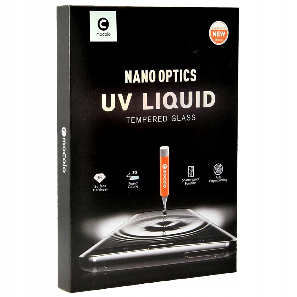 

Szkło Mocolo Szkło do Galaxy Note 8 3D Uv Led