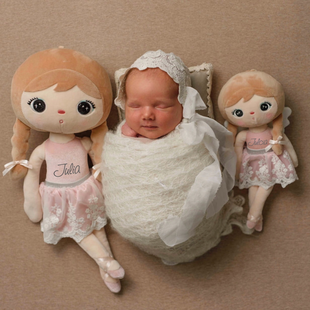 Metoo Lalka Dziewczynka Boho Mini 30cm z Personalizacją Prezent dla Dziecka Wiek dziecka 1 m +