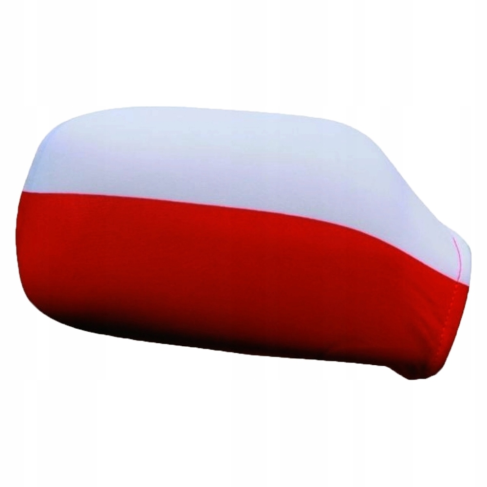 Pokrowce na lusterka samochodowe FLAGA POLSKI 2szt