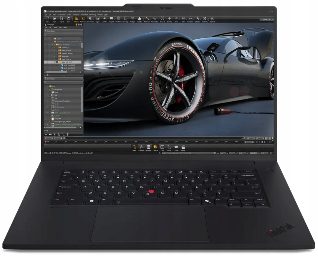 Laptop Lenovo ThinkPad P1 G7 U9 185H 64GB 1TB Ssd Wuxga Ips Rtx Mocny 3YW