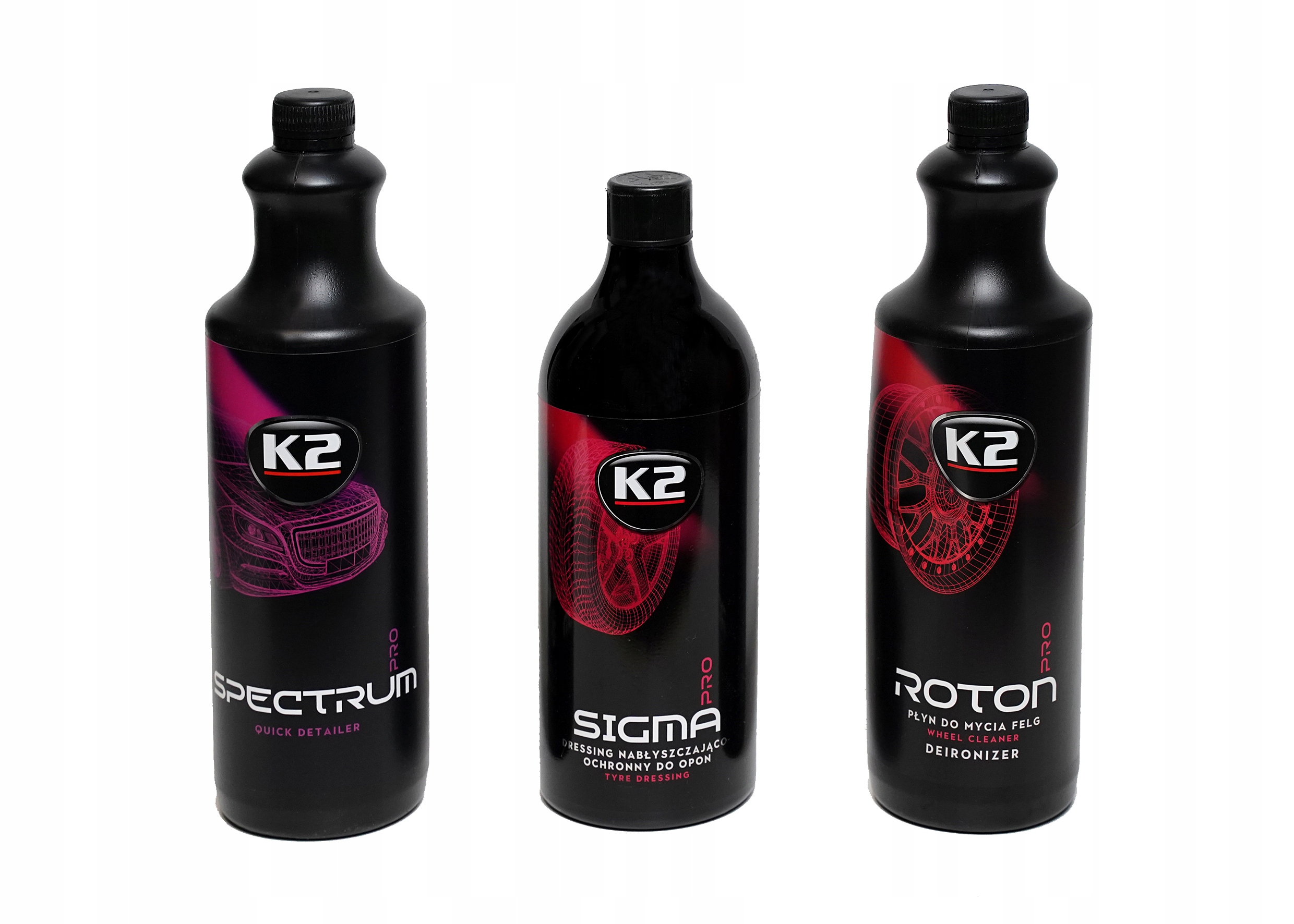 K2 Pro набор косметики для колес + QUICK DETAILER