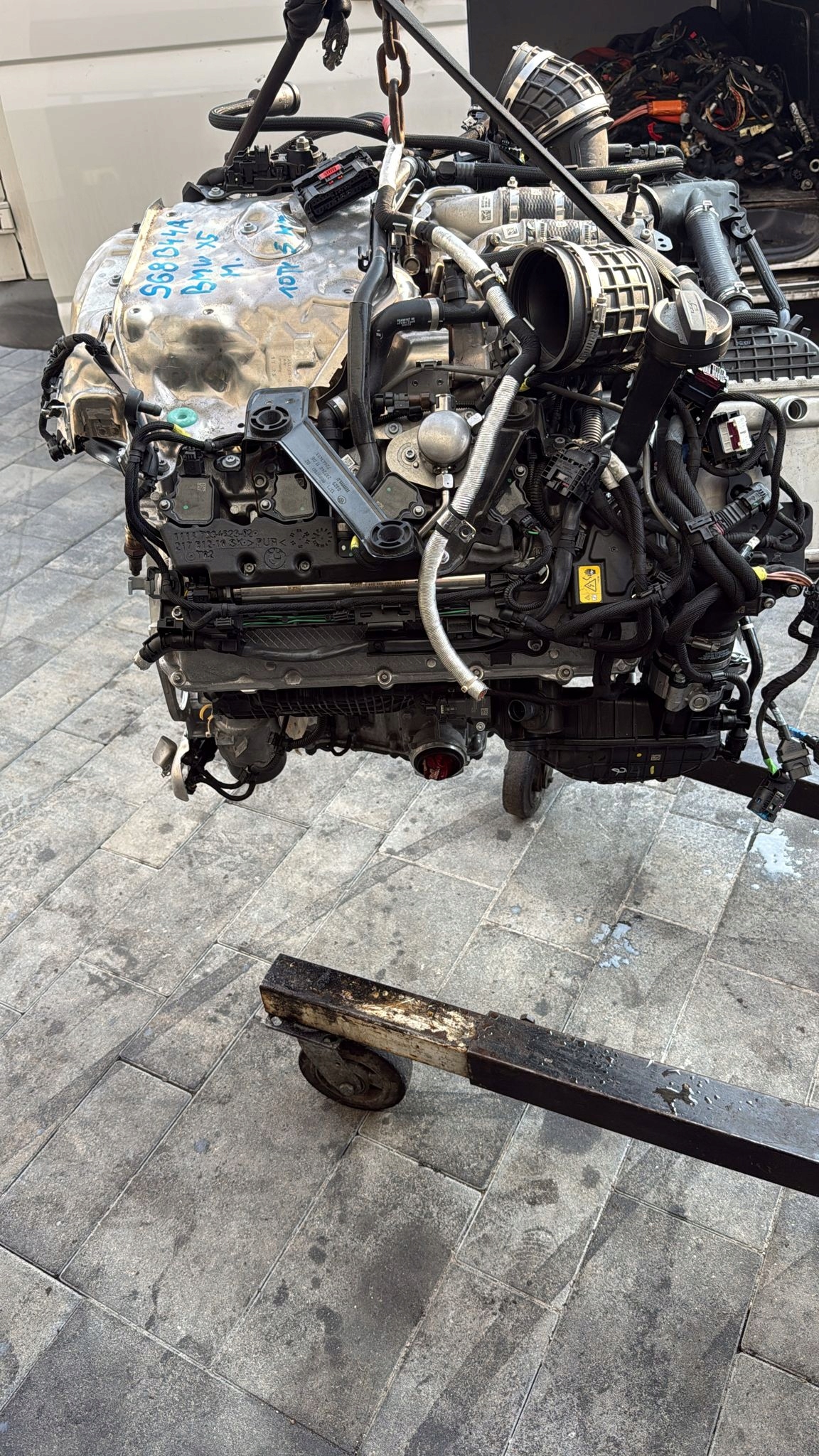 engine complete BMW X5 M X5M 4.4 BITURBO S68B44A 10TYS KM