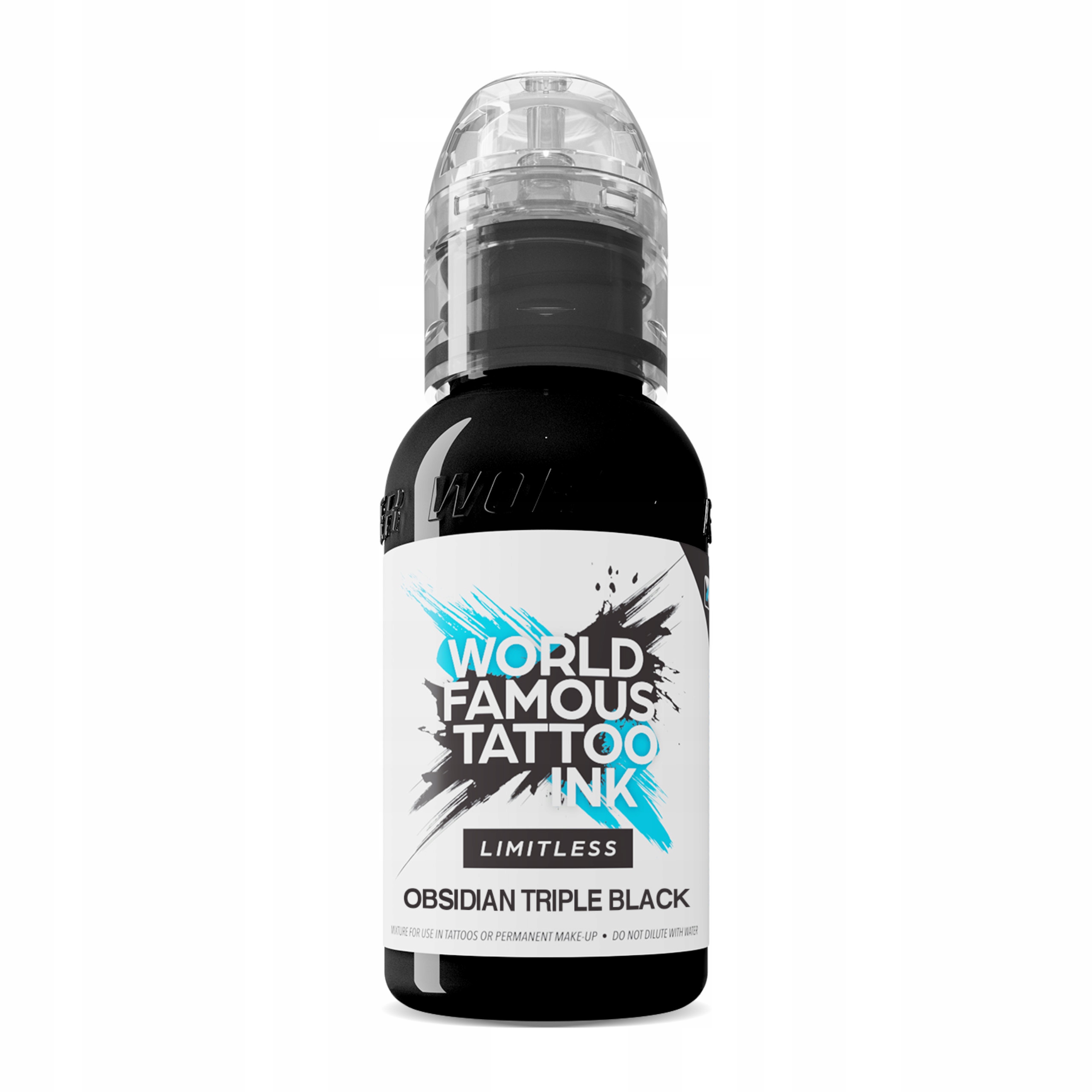 World Famous Ink Obsidian Black Outlining 30 ml Barva na tetování