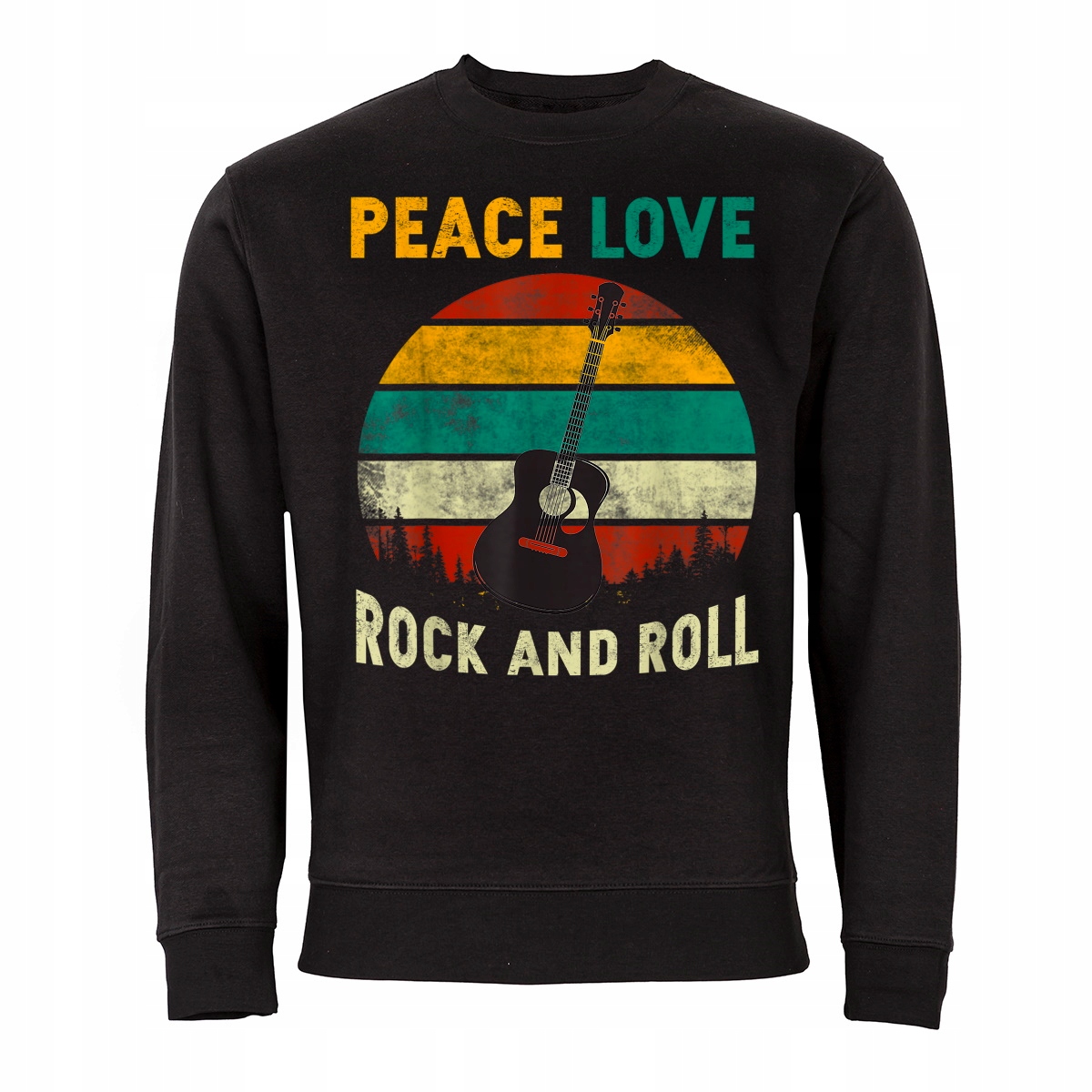 

Czarna Bluza Muzyczna Dla Muzyka Rock And Roll