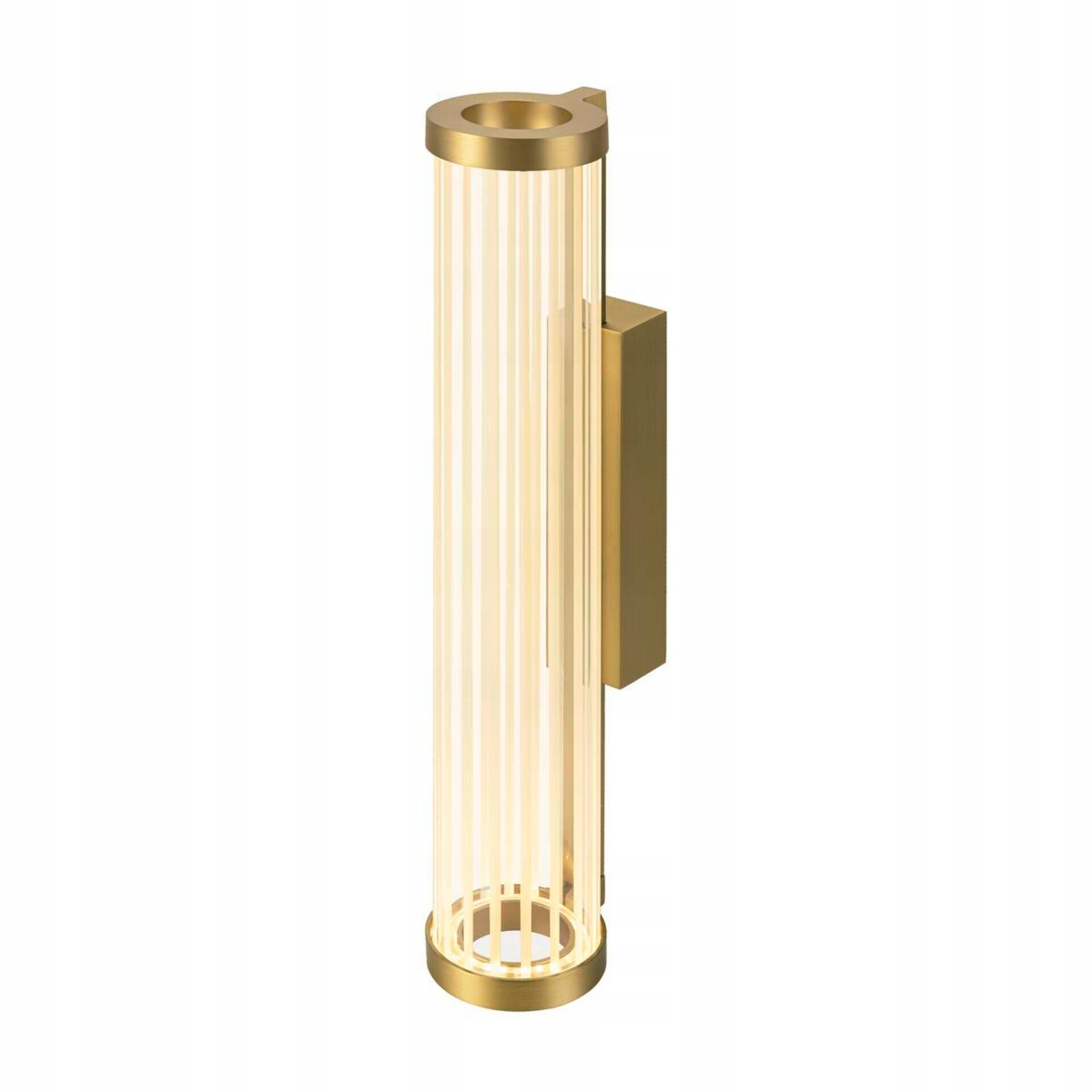 Nástenná lampa Slv Quimera Led 8,2W 2700/3000K mosadz stmievateľná