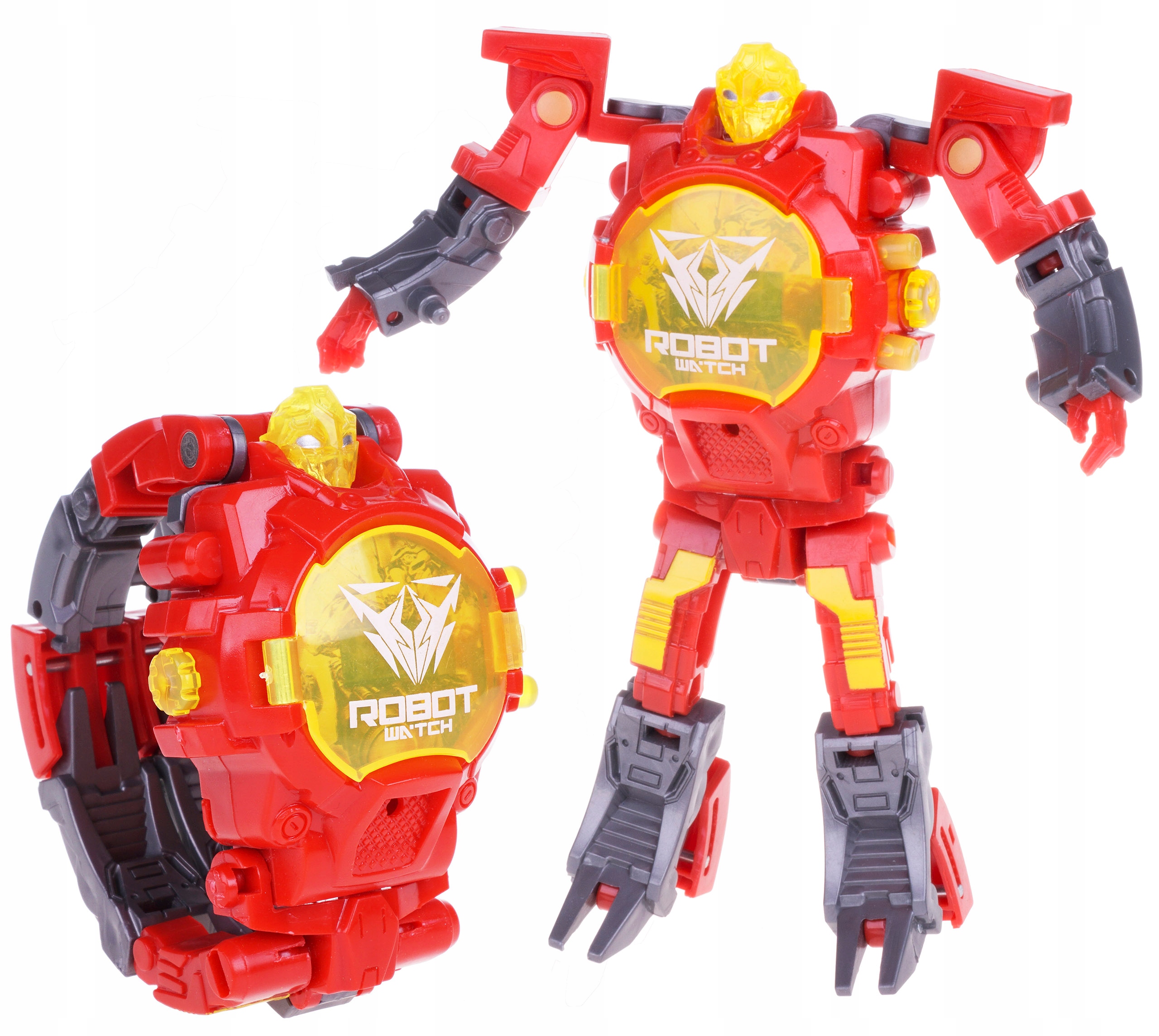 

Zegarek Robot Transformacja Zegarko-robot Czerwony