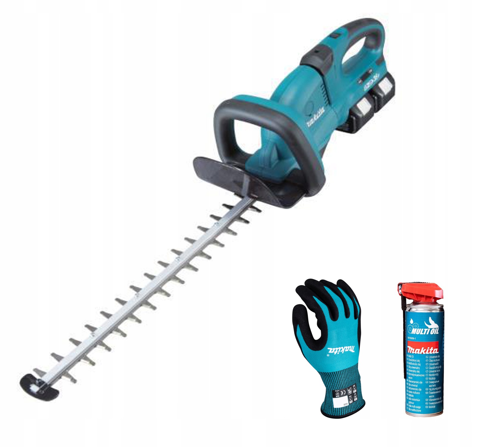 Akumulatorowe nożyce do żywopłotu 18V 2x5,0Ah 55cm Makita DUH551PT2