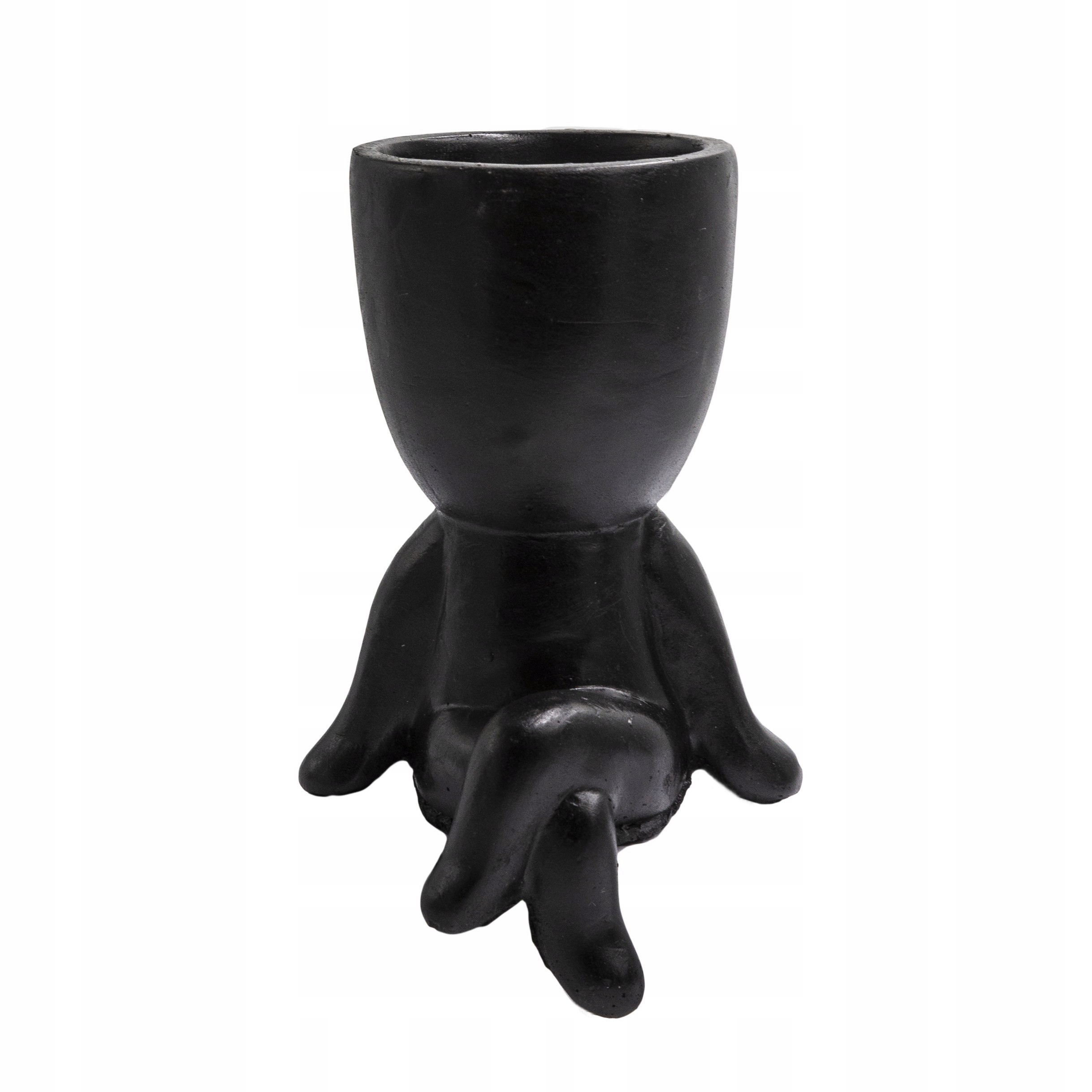 

Osłonka Głowa Ø9cm Yin calm Black doniczka Twarz