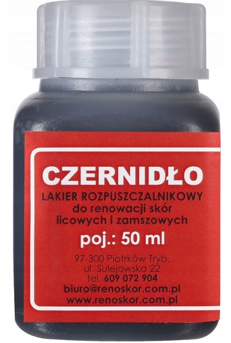

Renoskór Czernidło do barwnienia skór licowych