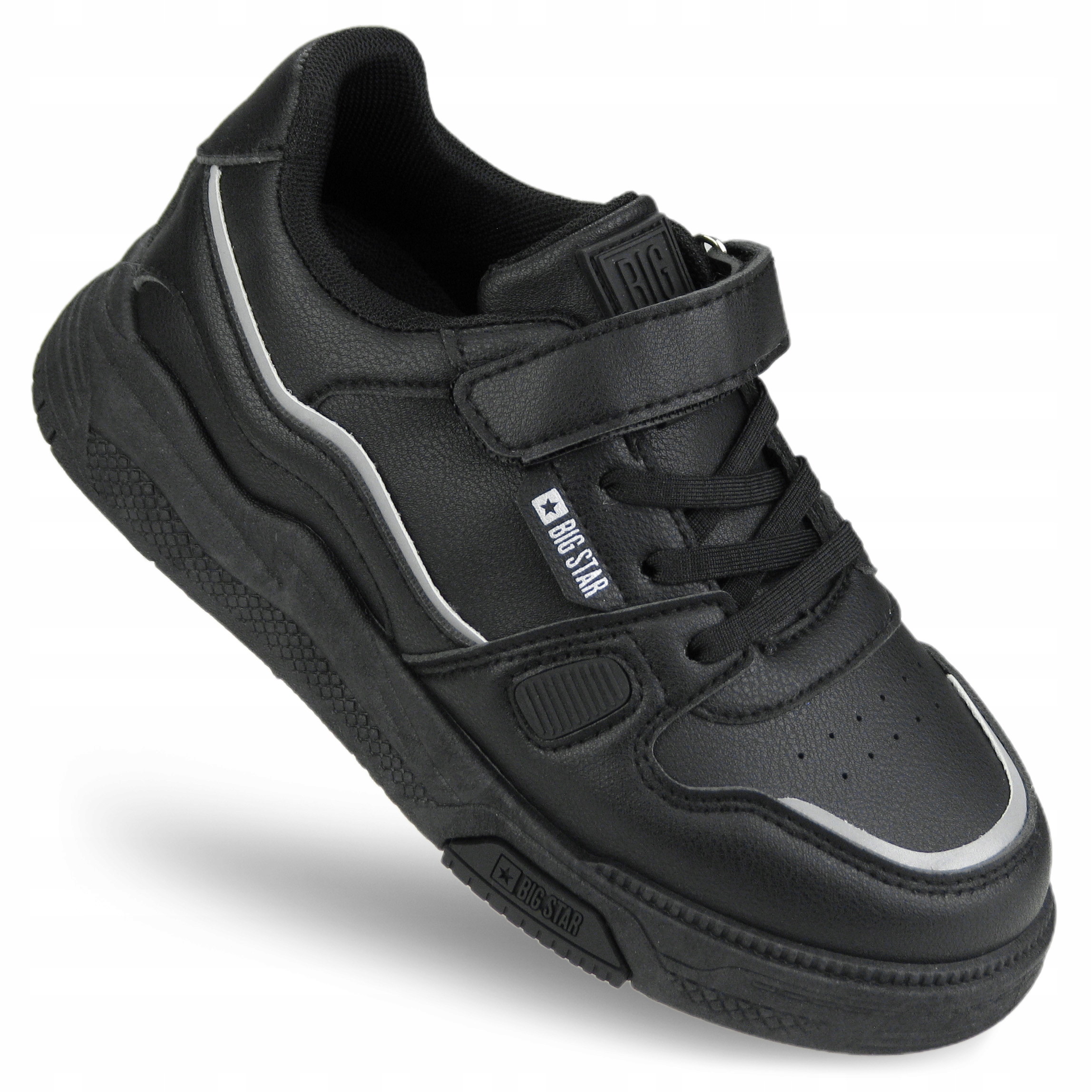 Buty sportowe dziecięce Big Star sneakersy na Rzepy czarne SS374041 r. 33