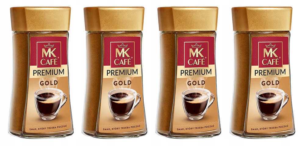 Kawa rozpuszczalna instant Mk Cafe Premium Gold 4x 175g