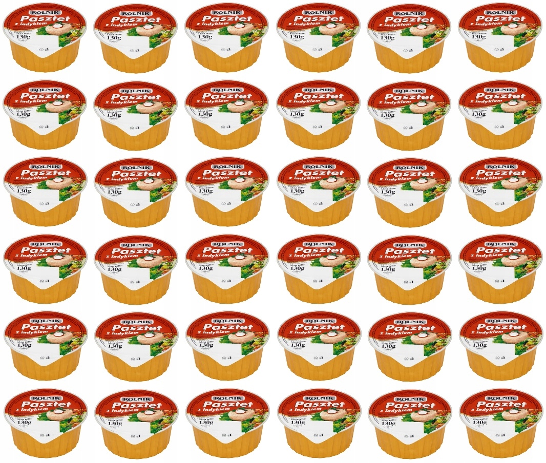 Levně 36 x 130 g Rolnik Paštika s krůtím masem Karton