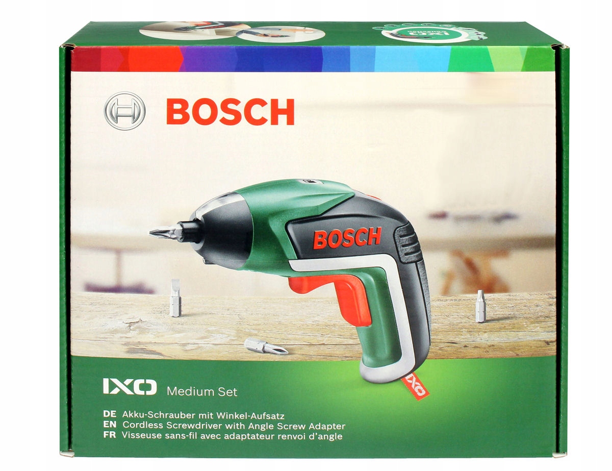 WKRĘTARKA IXO 5 BOSCH + 10 BITÓW + 3 ADAPTERY Typ akumulatora Li-Ion