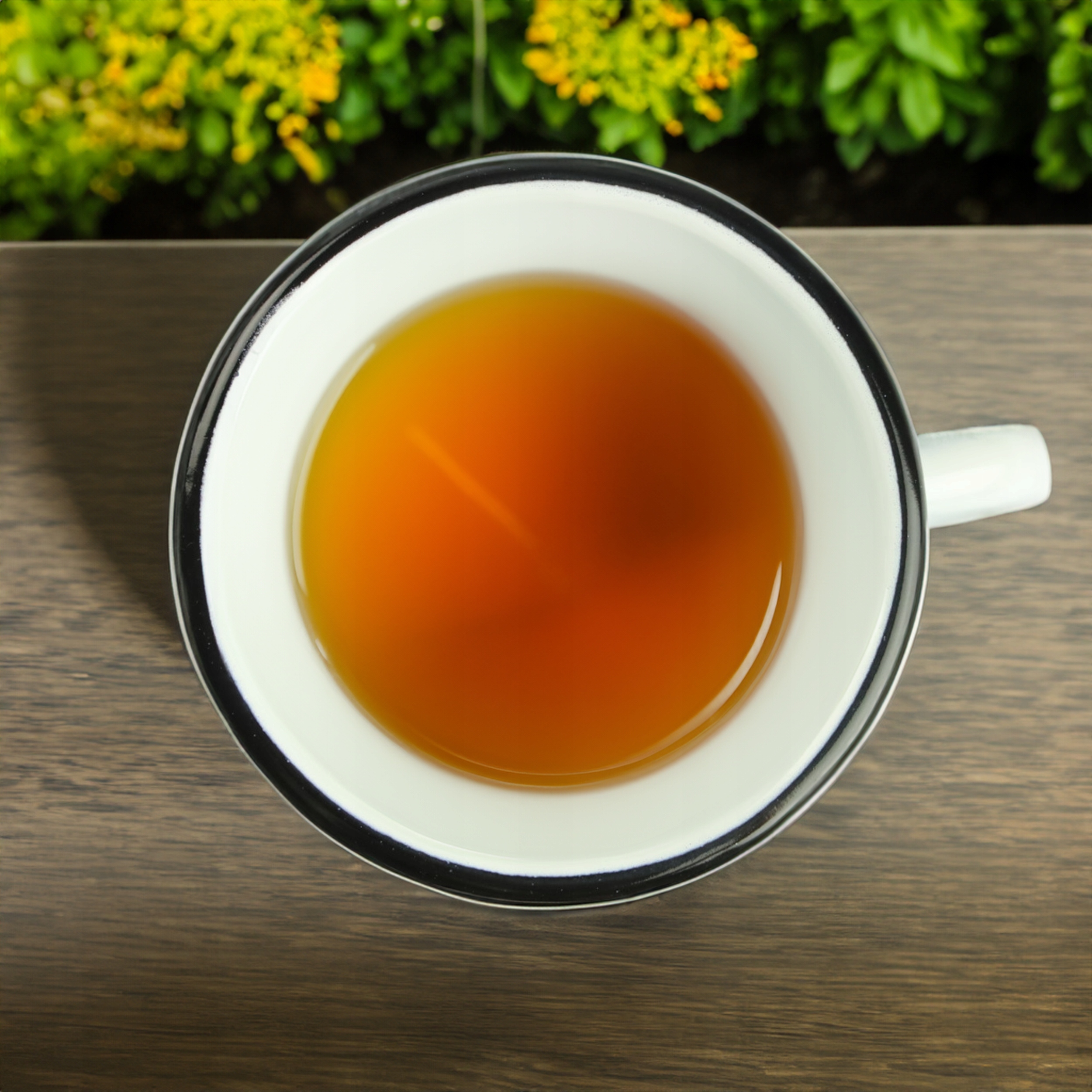 KUBEK EMALIOWANY 500ML Z UCHEM 9CM WZÓR KOTEK KRZYŚ DO KAWY HERBATY