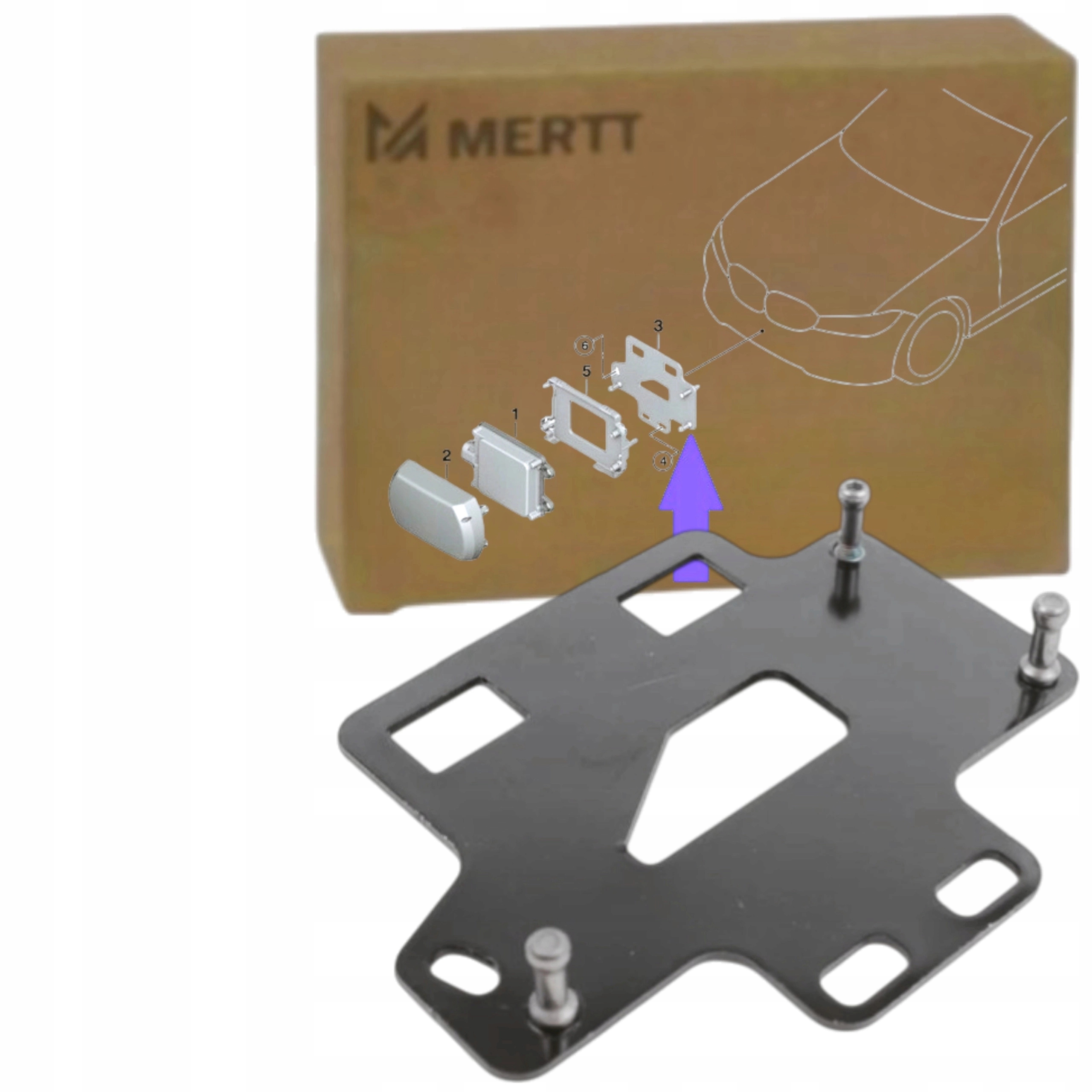 Bmw X5 G05 G06 G07 G20 G21 F40 Upevnění Radarový Senzor Acc 66316883865