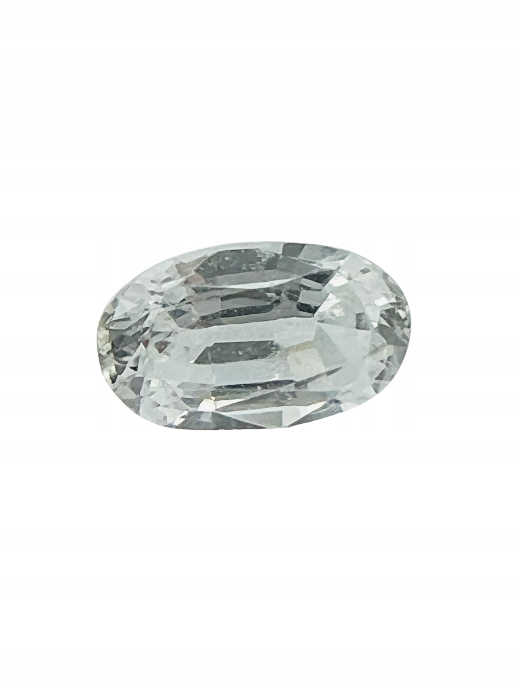 Bílý Safír Ovál 5X3 mm