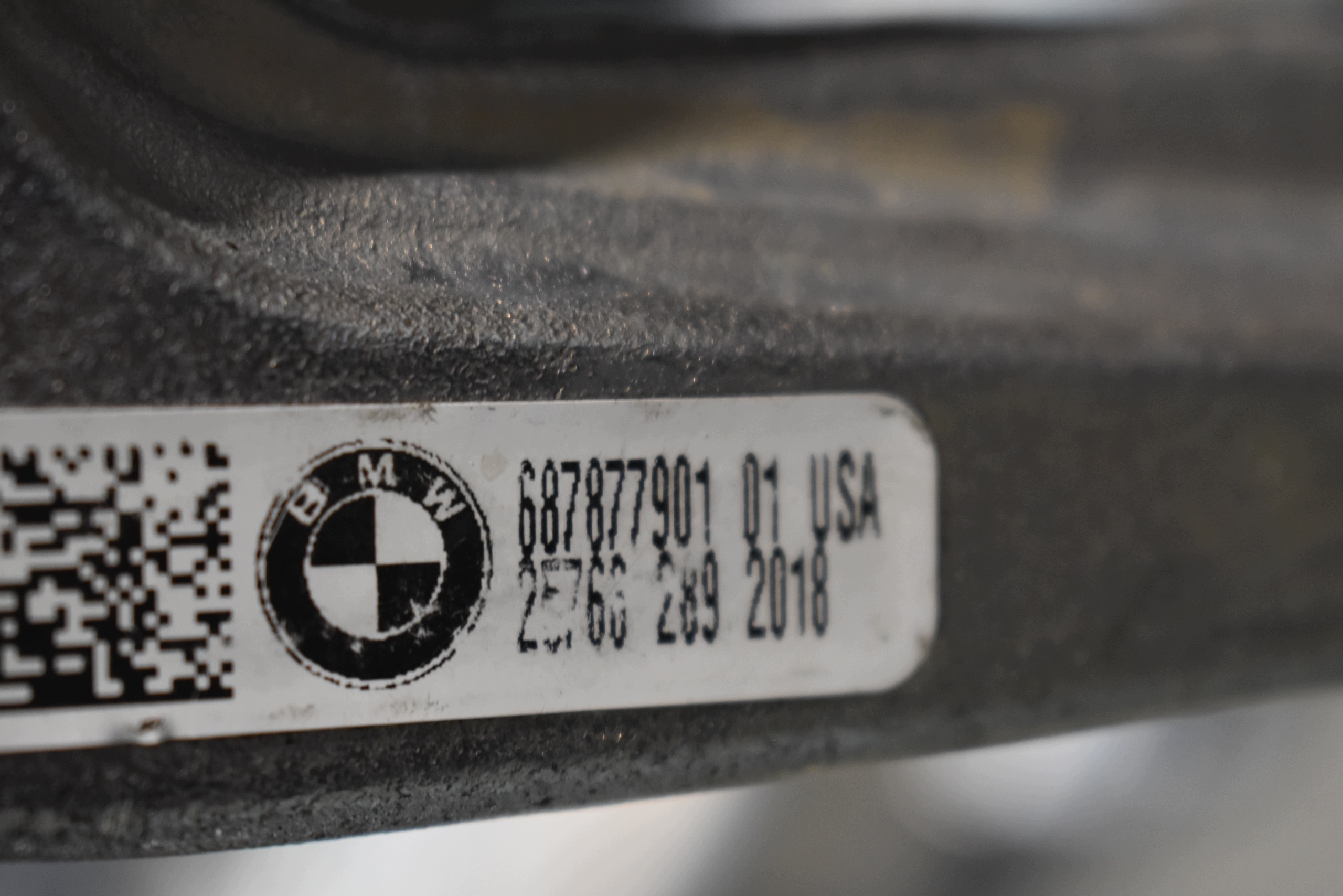 perfect condition subframe front subframe front + beam tip BMW X3 G01 G02 XDRIVE 1