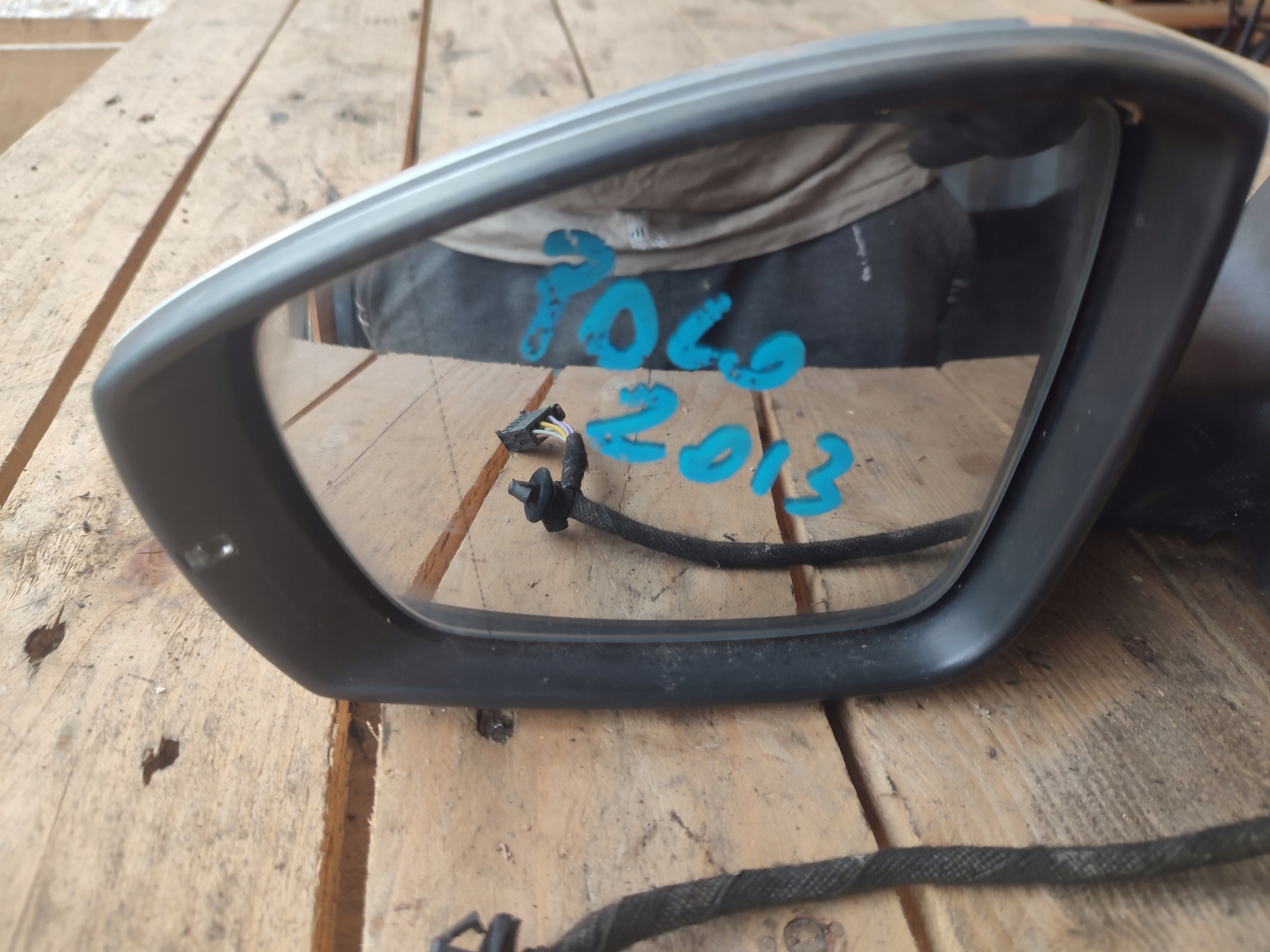 mirror left Volkswagen Polo 6R 5 pin europa