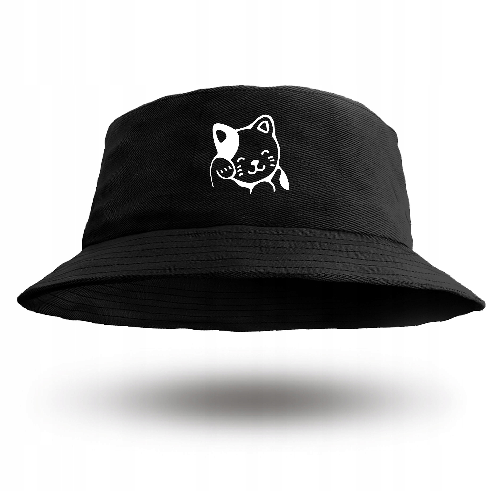 

Modny Kapelusz Bucket Hat Dla Miłośnika Kotów Kot