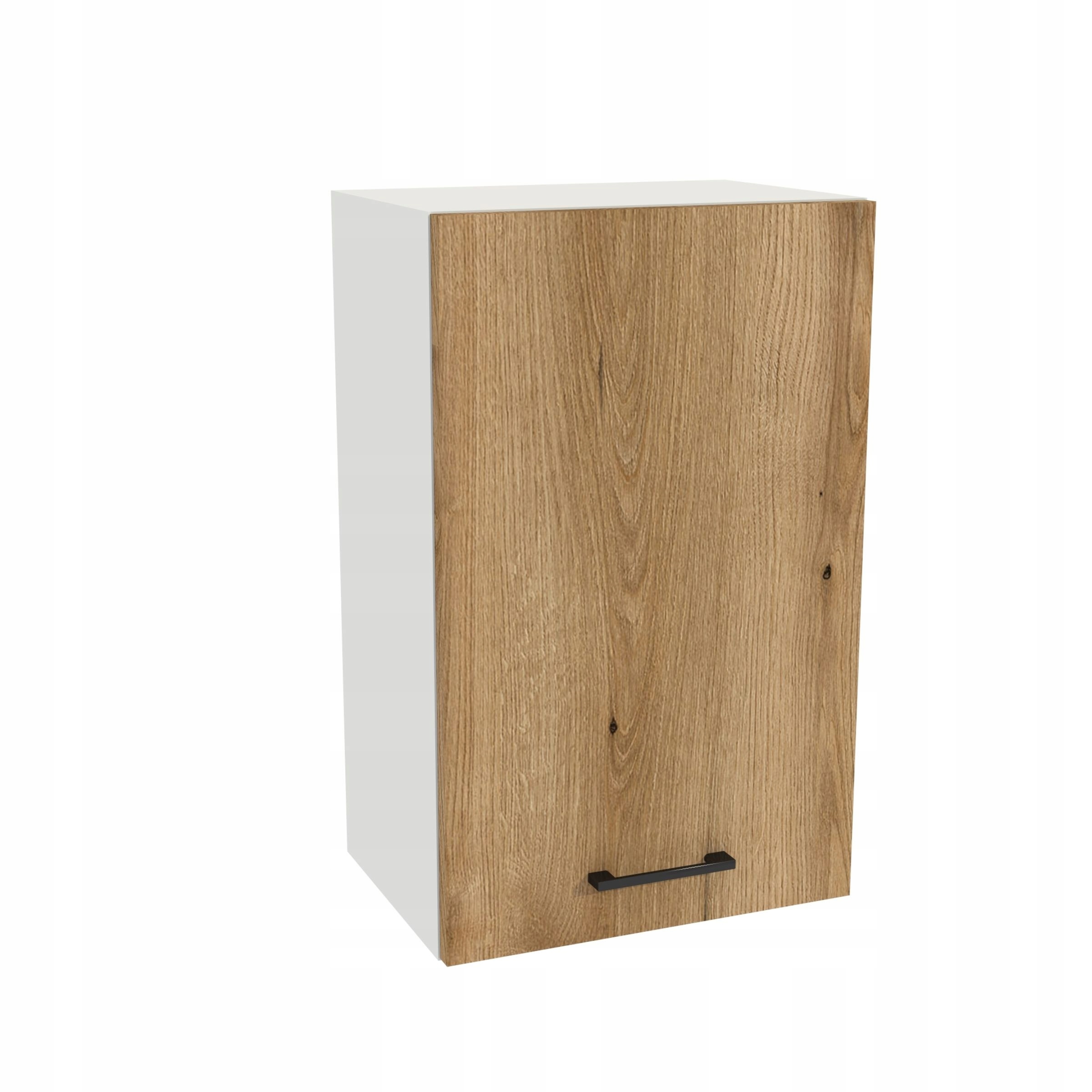 Horní kuchyňská skříňka 45/72 Capri korpus Bílá přední strana Dub Evoke