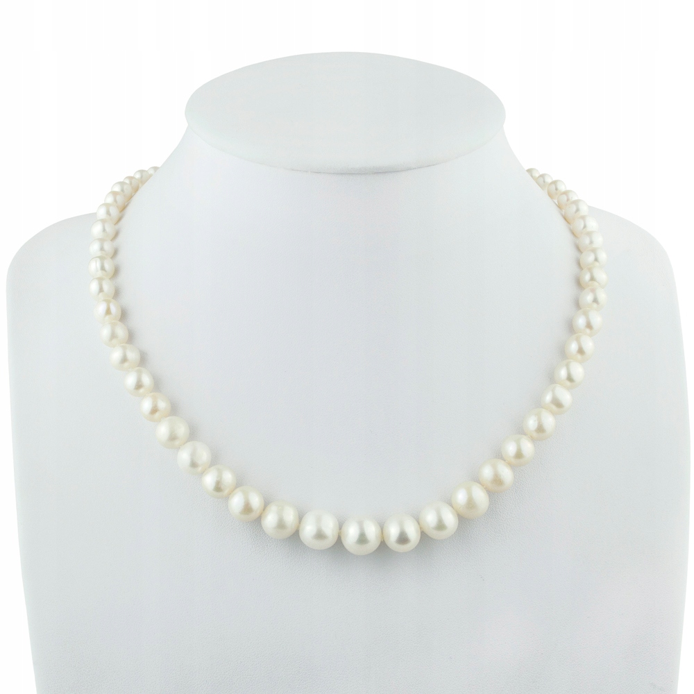 Stříbrný Náhrdelník S Perlami, Stupňovaný Gradace