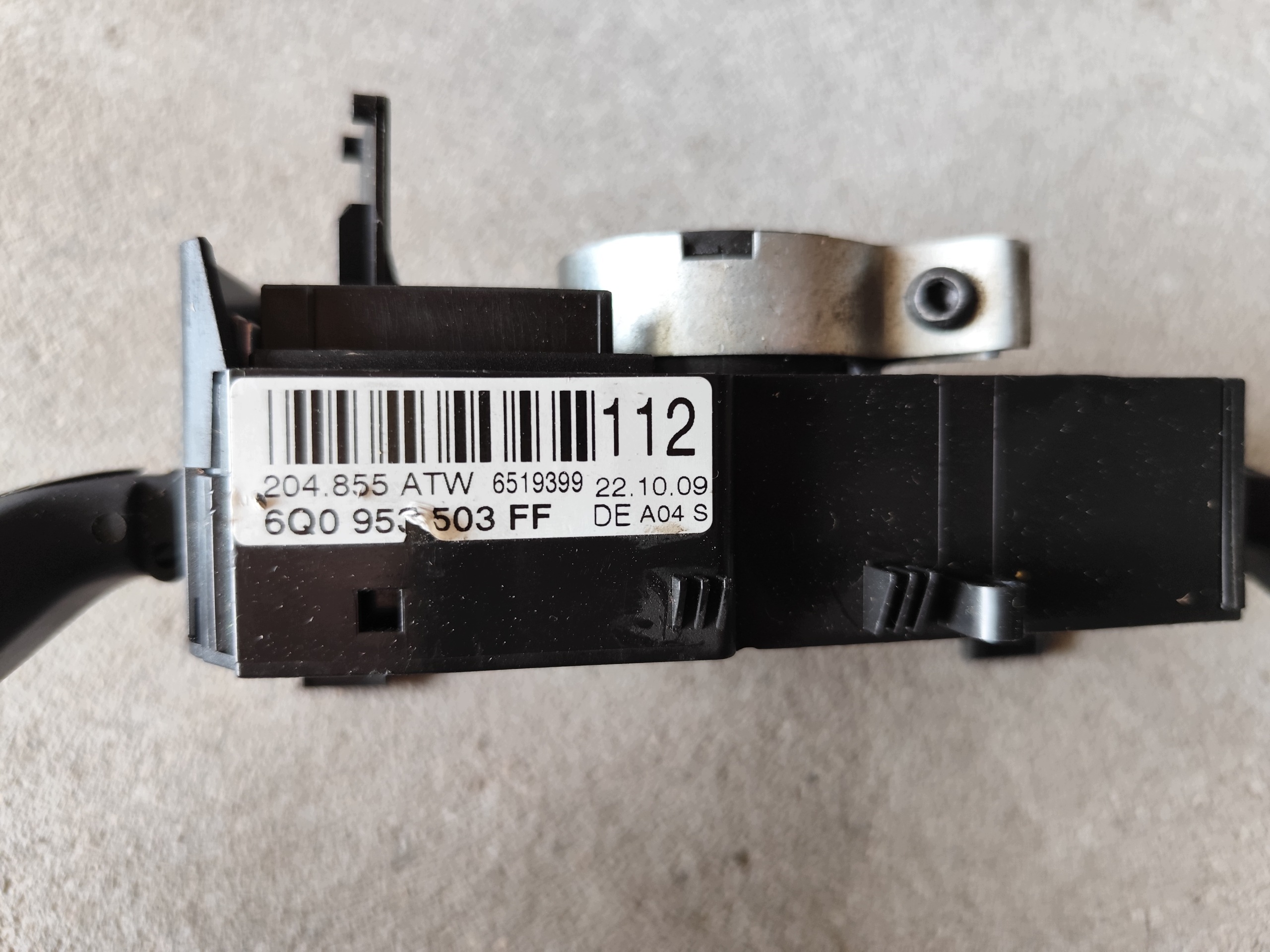 VW T5 LIFT DEVIO LUCI DEVIO DEVIO LUCI TERGICRISTALLO TERGI z obsluga liczn/temp 6Q0953503FF