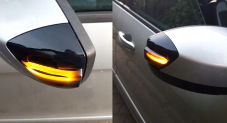 FORD KUGA 08-13 KIERUNKOWSKAZY LED DYNAMIC BLACK Numer katalogowy części CNFO01-4