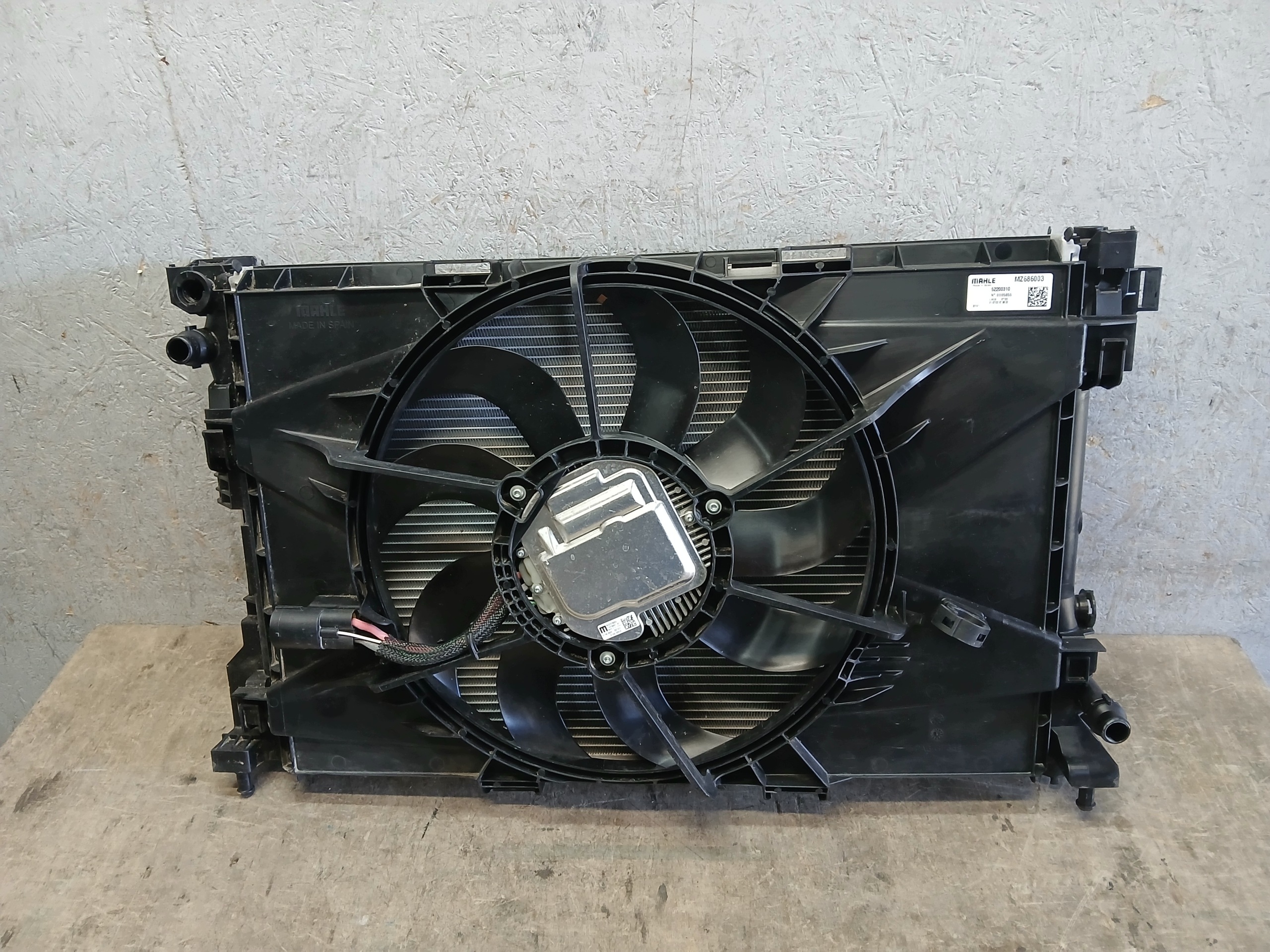 kühler wasserkühler KLIMY lüfter KOMPLET FIAT 500E 500 E 52150725 52200309