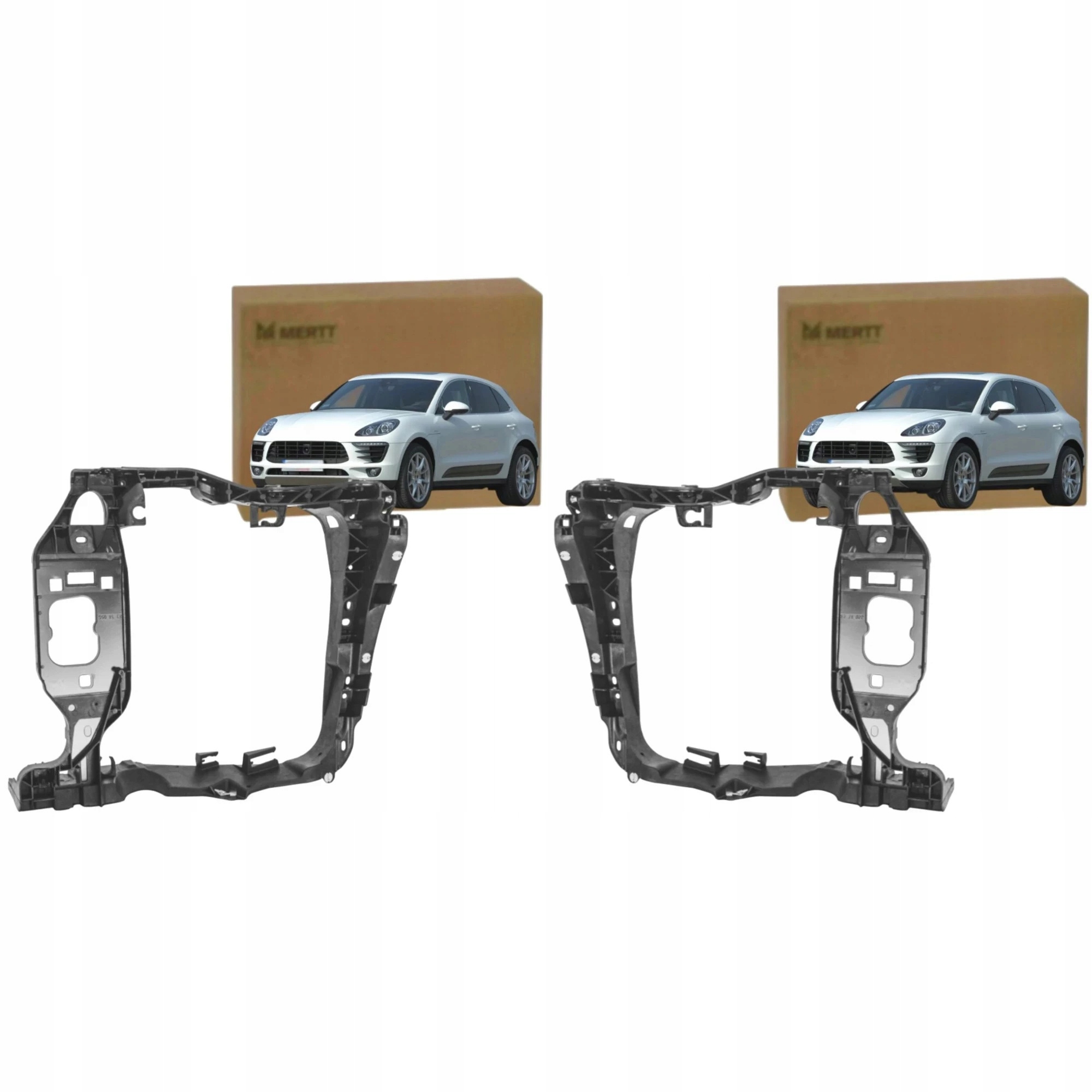 Porsche Macan 95B 2014-2024 Výztuha pásu přední pás Pravý Levý Komplet