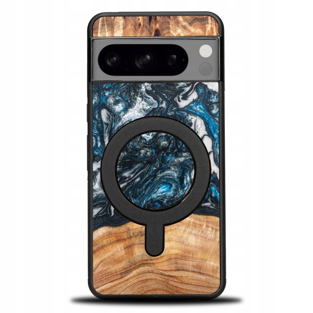 Pouzdro Bewood Unique pro Google Pixel 8 Pro Planety Země s MagSafe