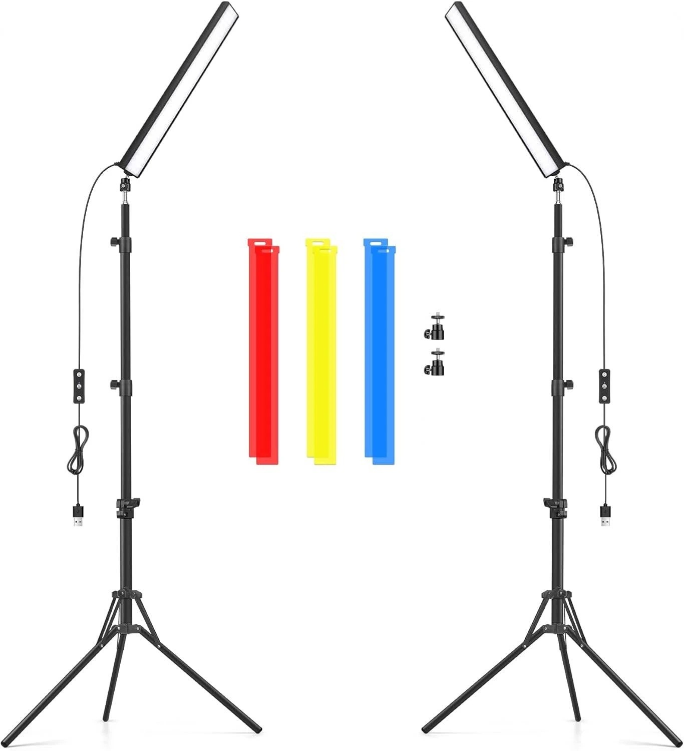 Led světelná sada pro focení a video