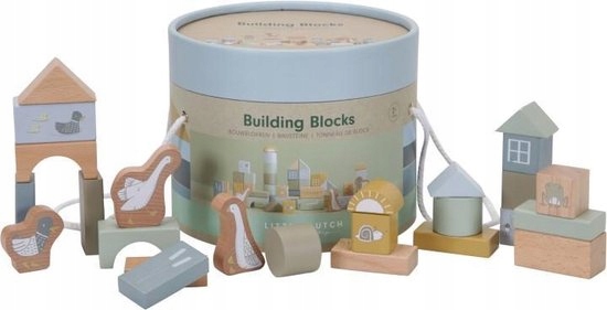 

Little Dutch Zestaw klocków Błękit 50 szt.