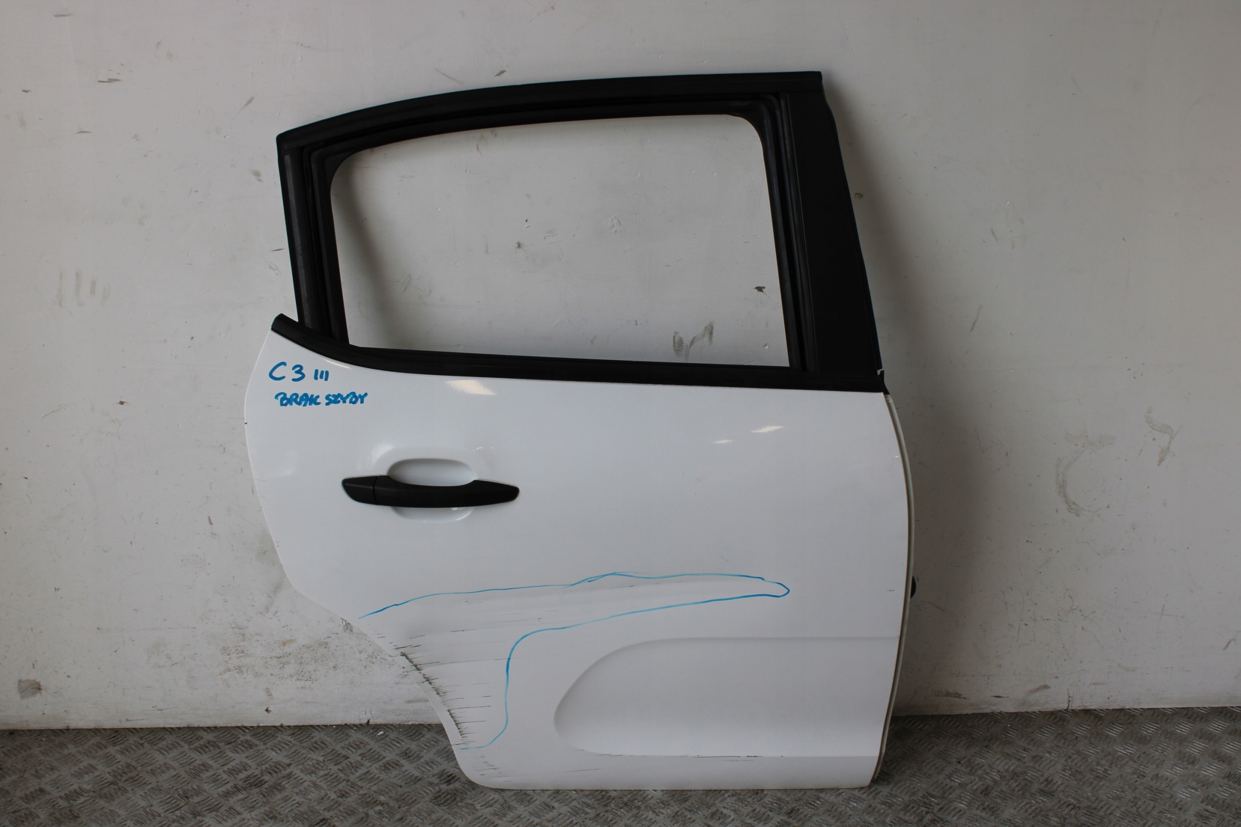 door right rear part right rear. complete CITROEN C3 III 3