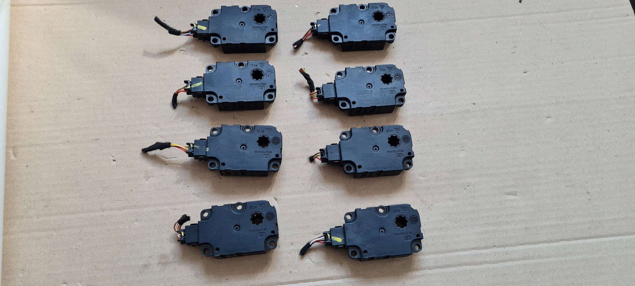 A6 C8 4K Micro moteur Bouches buses Console Bloc de chauffage complet ET416003 A4 B9 8W A5