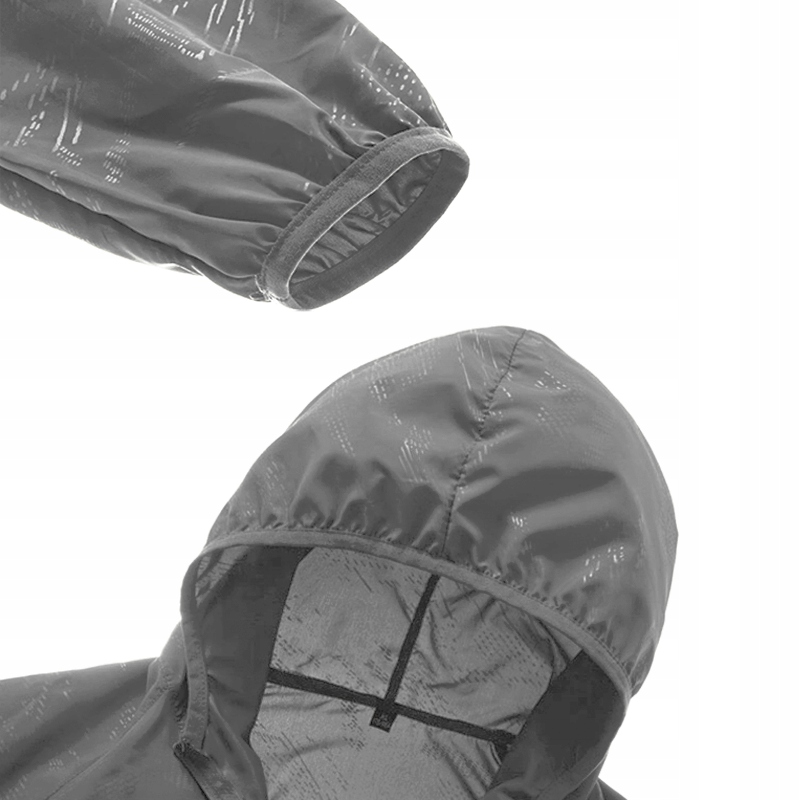 KURTKA PRZECIWDESZCZOWA Z KAPTUREM WIATRÓWKA LEKKA UNISEX SZARA ROZ XXXL Rodzaj wiatrówka