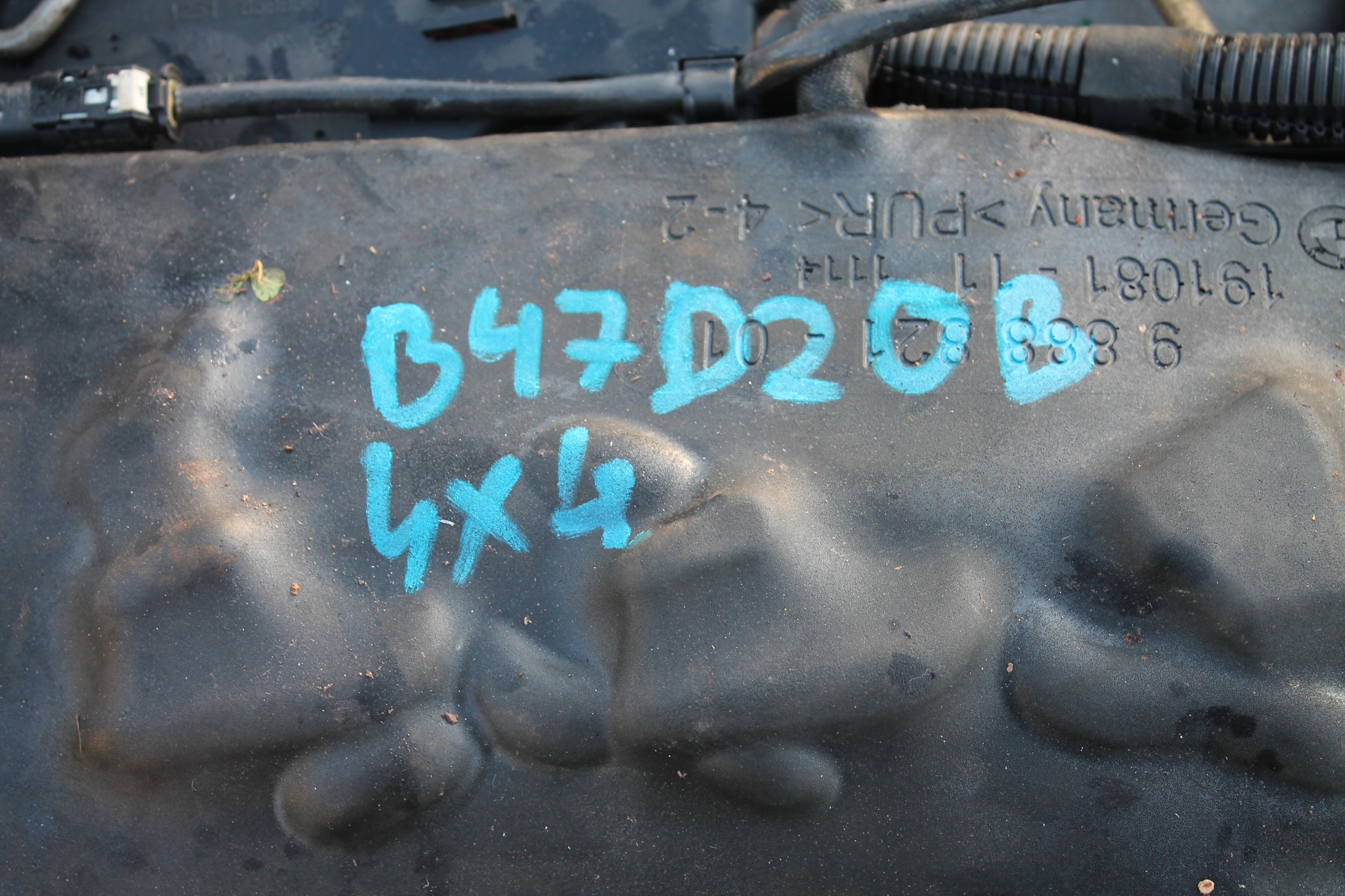 engine complete BMW B47D20B 4X4 20TYS KM