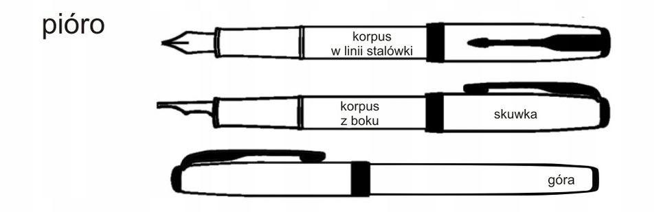 PARKER Pióro kulkowe Urban Nightsky Blue CT GRAWER Kolor wkładu czarny