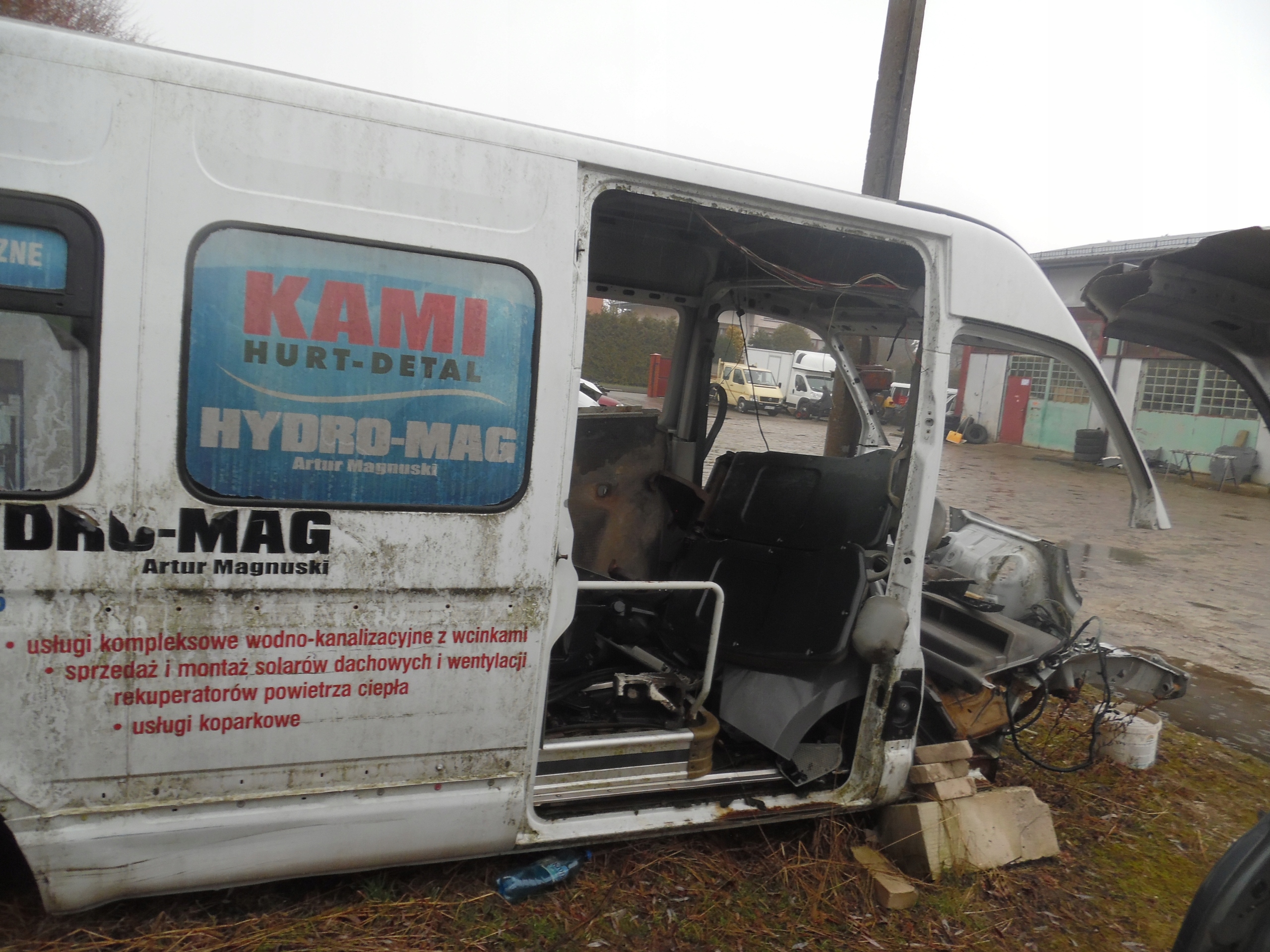 MASTER MOVANO AUTOBUS 2004-2009r BOKI NADWOZIE MAX